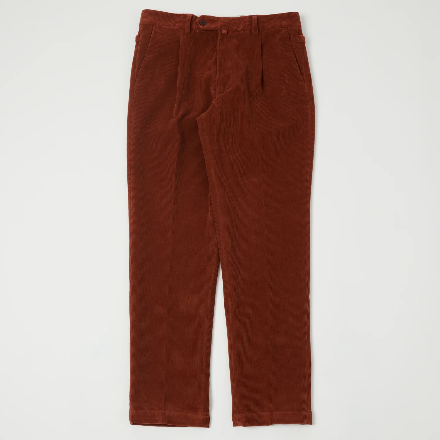 East Harbour Surplus 'Barry' Corduroy Trouser - Rust