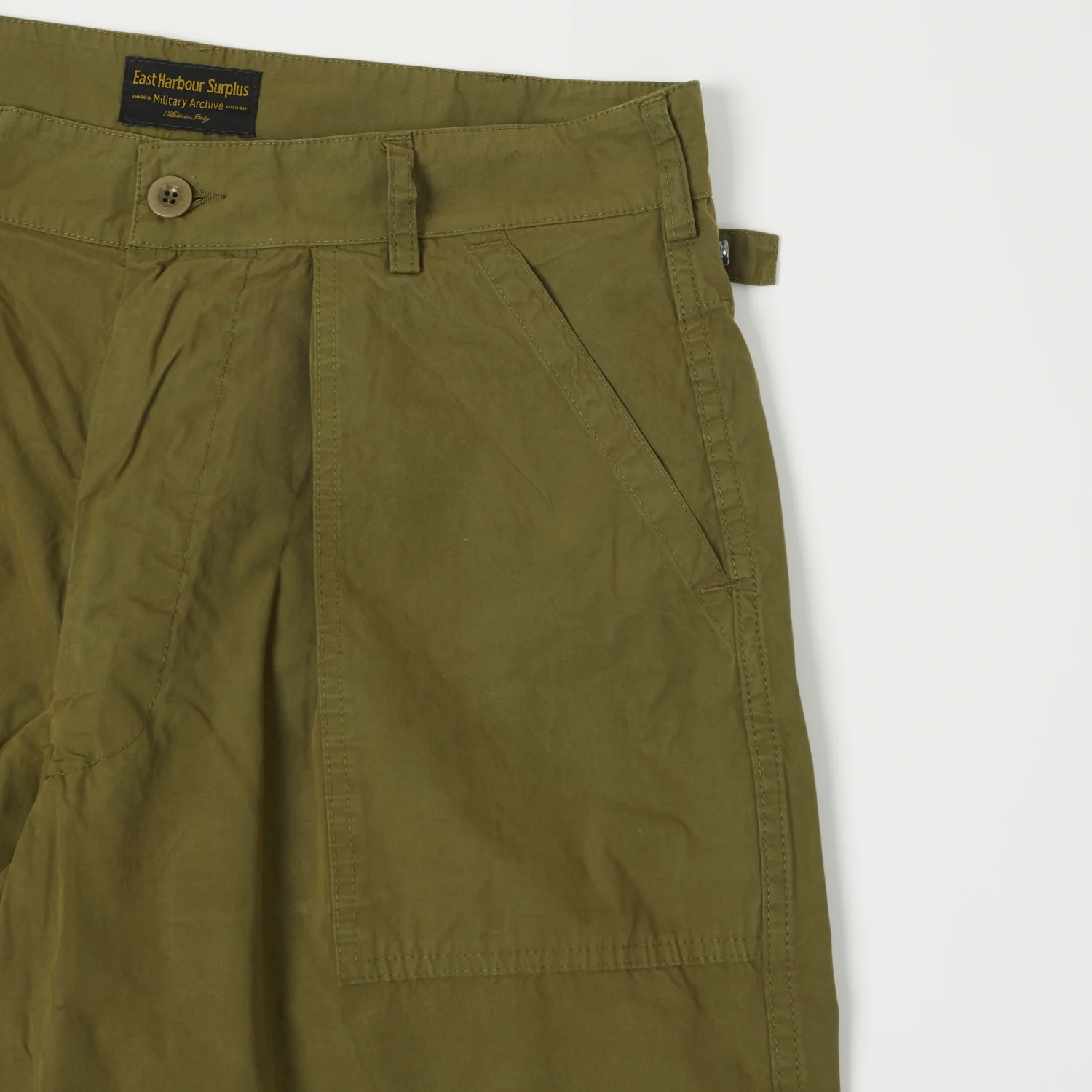 East Harbour Surplus 'Brando 301' Short - Green - Image 2