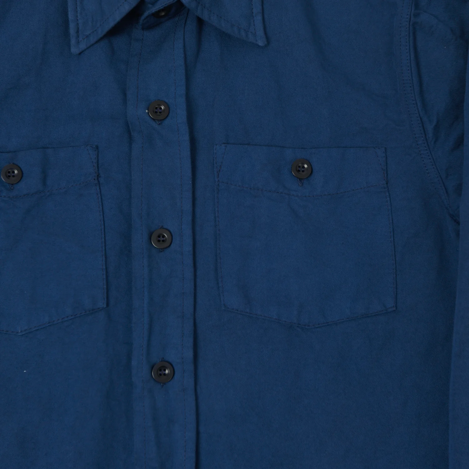 East Harbour Surplus 'Dickies 394' Overshirt - Blue - Image 4