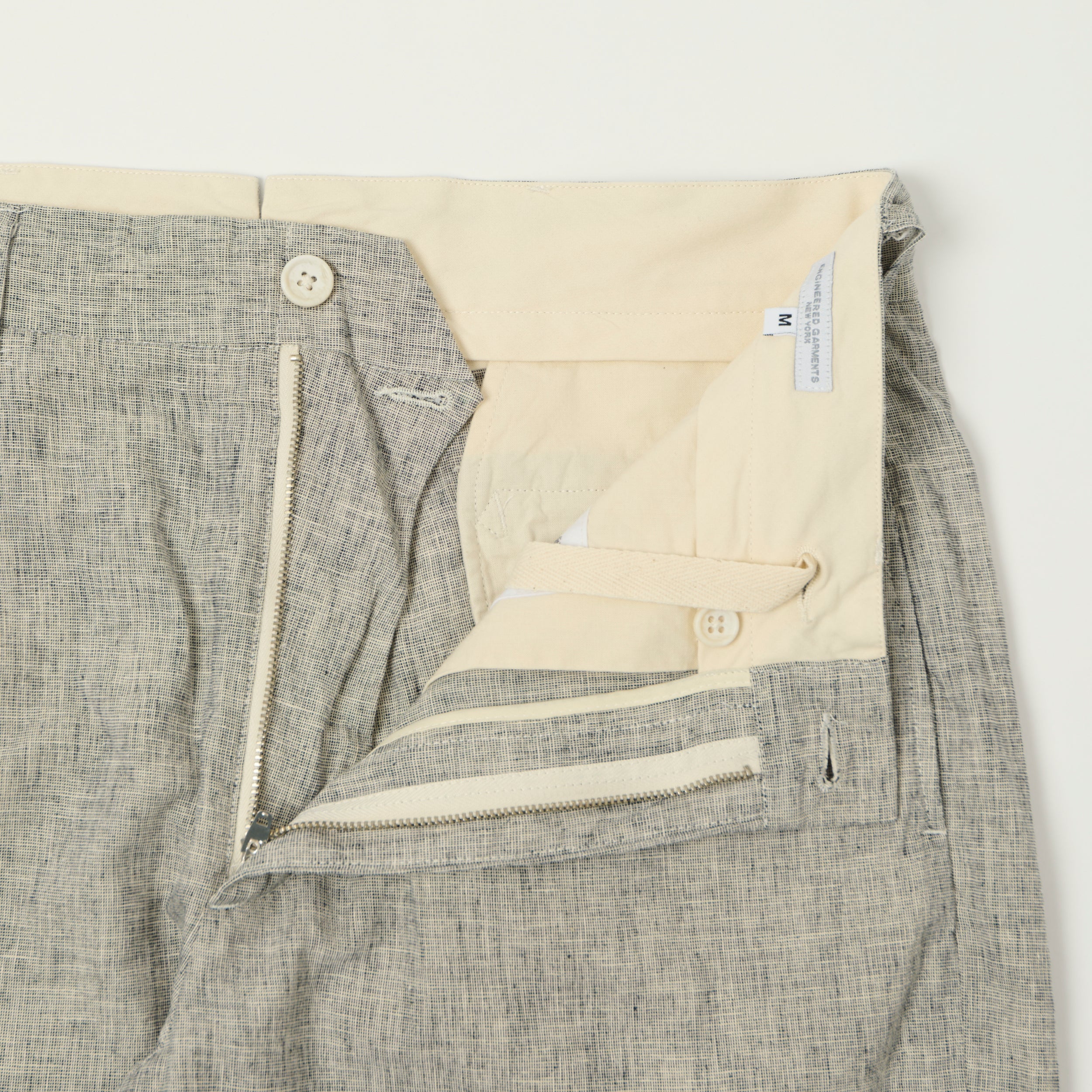 Engineered Garments Lightweight 'Andover' Trousers - Heather Grey - Image 5