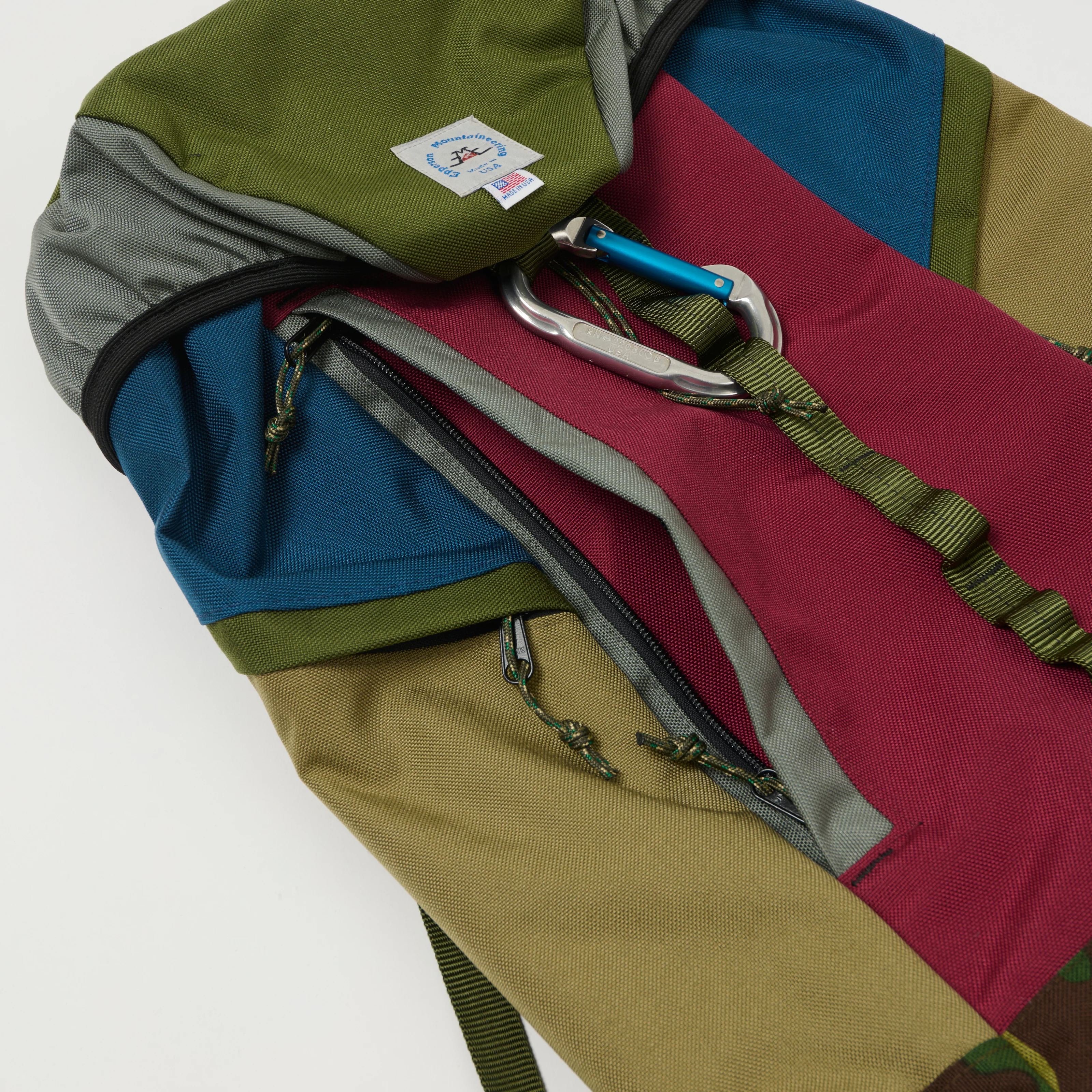 Epperson Mountaineering Large Climb Pack Bag - Moss/Bordeaux - Image 4