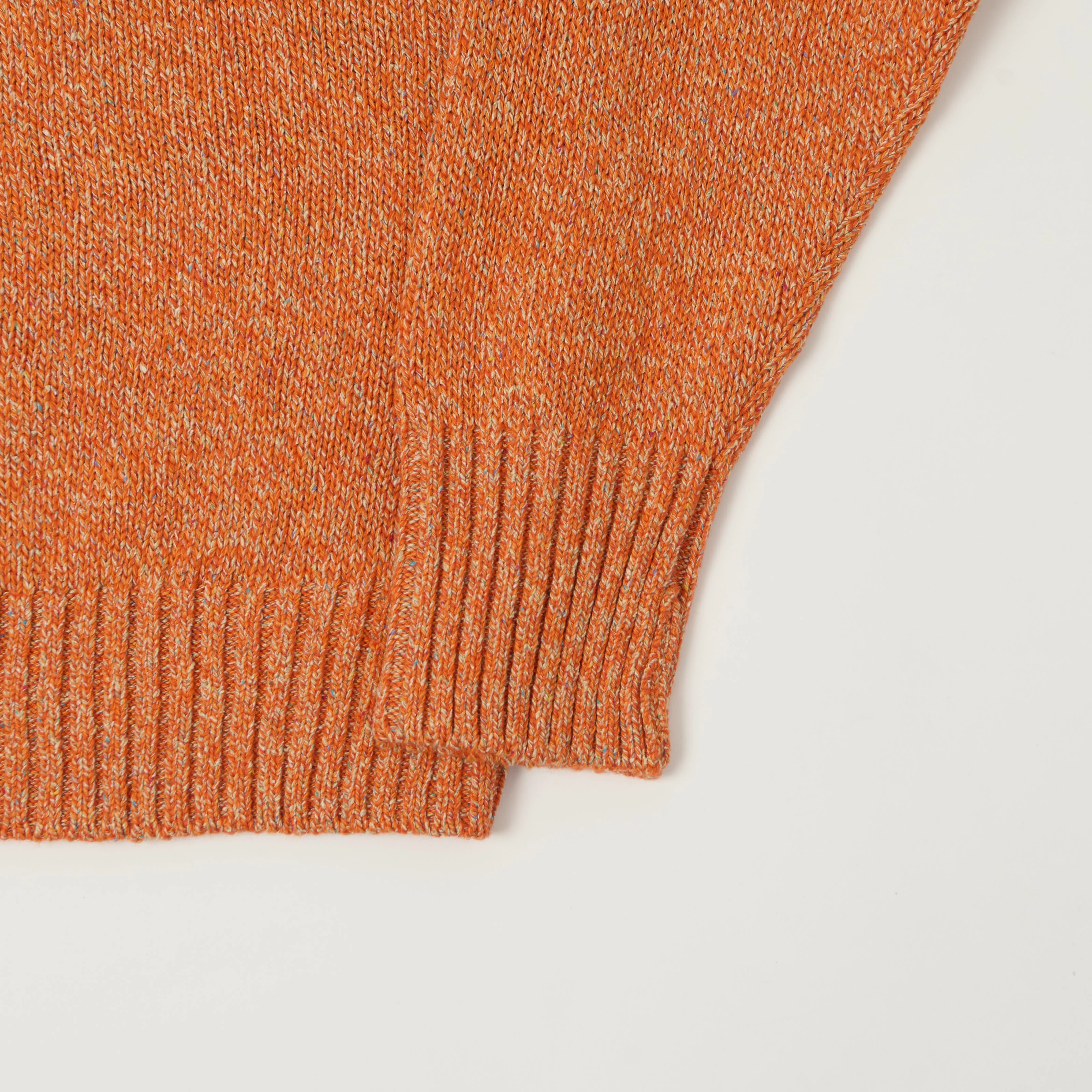 Filmelange 'Sidney' Wool/Silk Knit Cardigan - Orange - Image 3