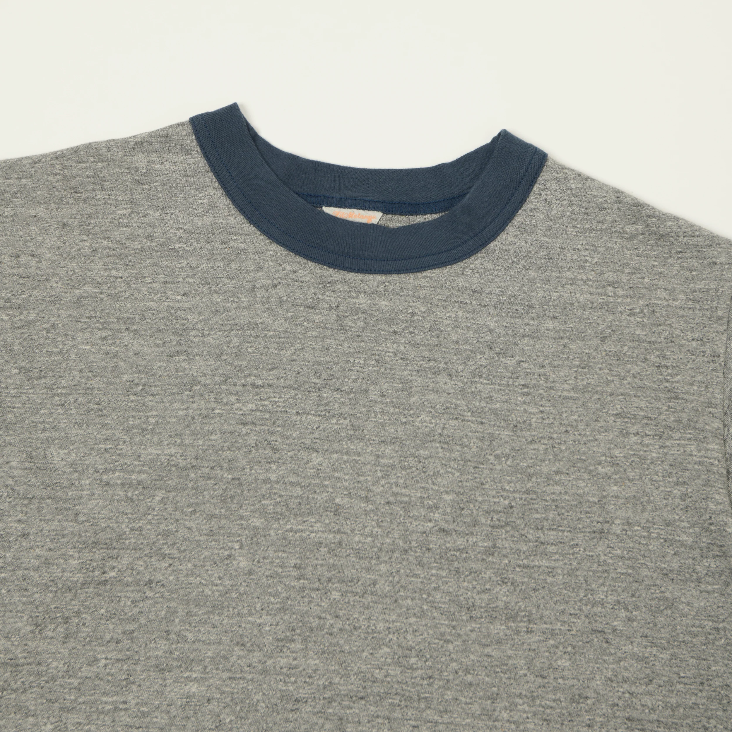 FilMelange 'Volker II' Ringer T-Shirt - Campione/Grey Melange - Image 2
