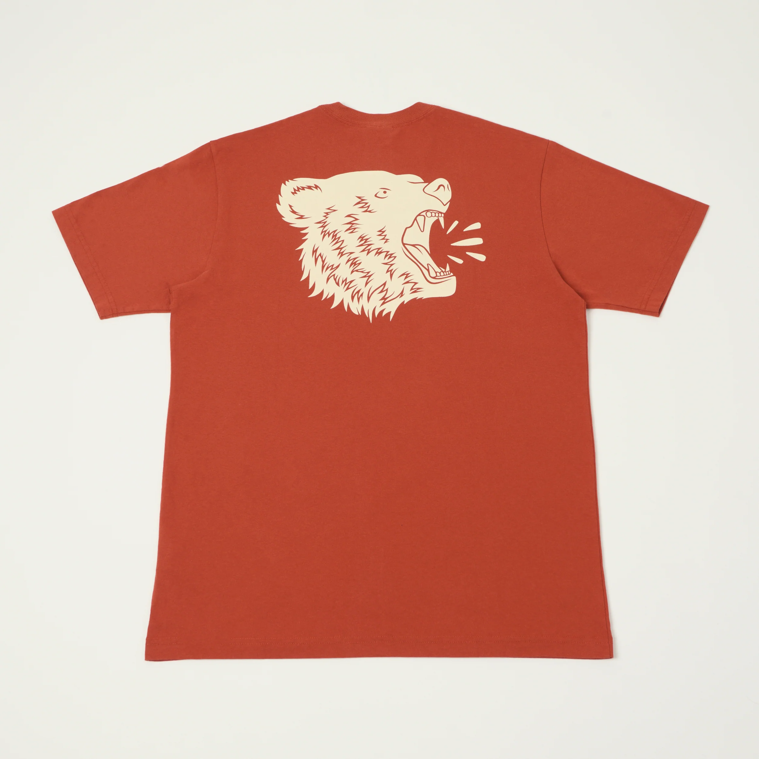 Filson 'Bear' Graphic T-Shirt - Chilli Oil - Image 3