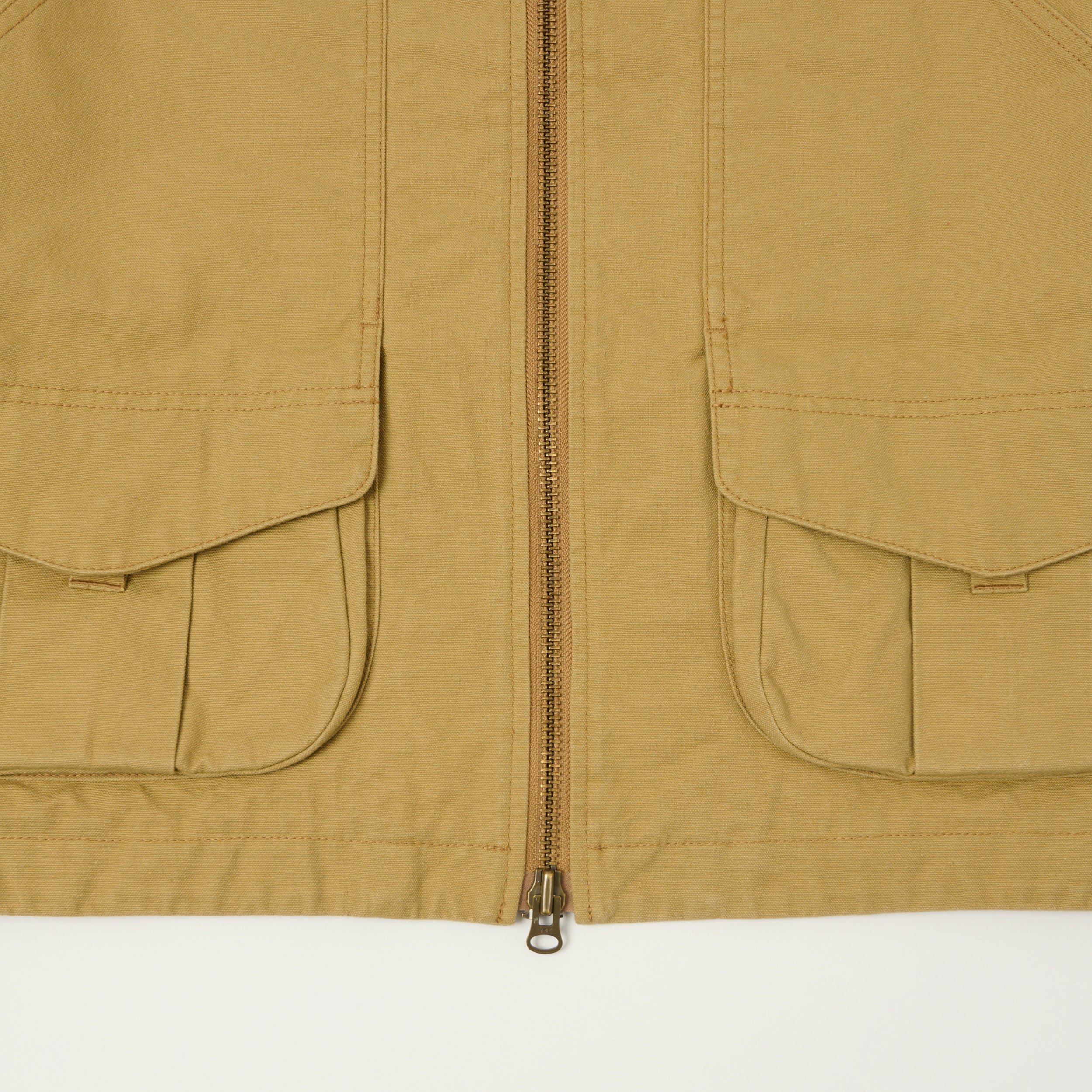 Filson Dry Tin Cloth Hunting Jacket - Tan - Image 6