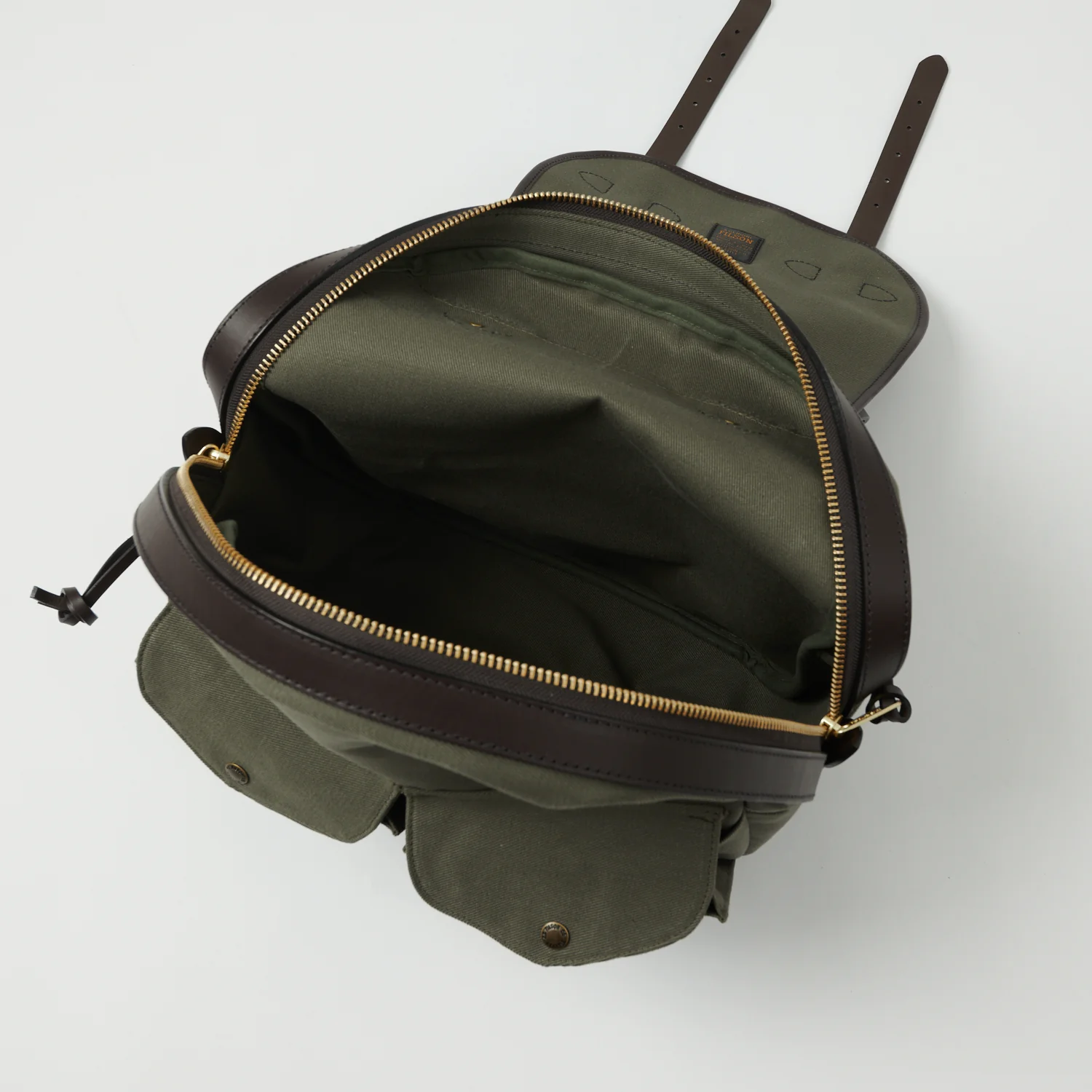 Filson Rugged Twill Rucksack - Otter Green - Image 3