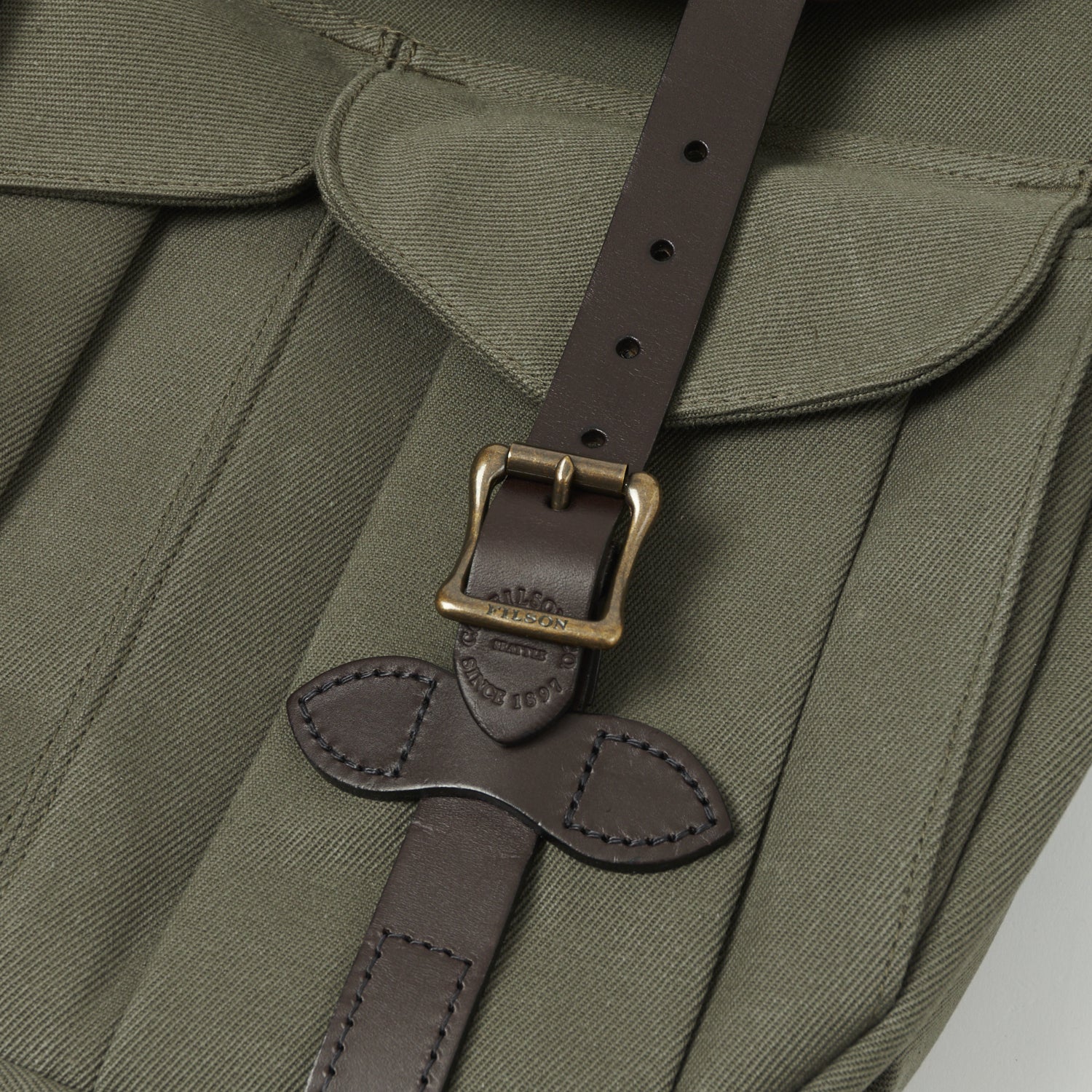 Filson Rugged Twill Rucksack - Otter Green - Image 4