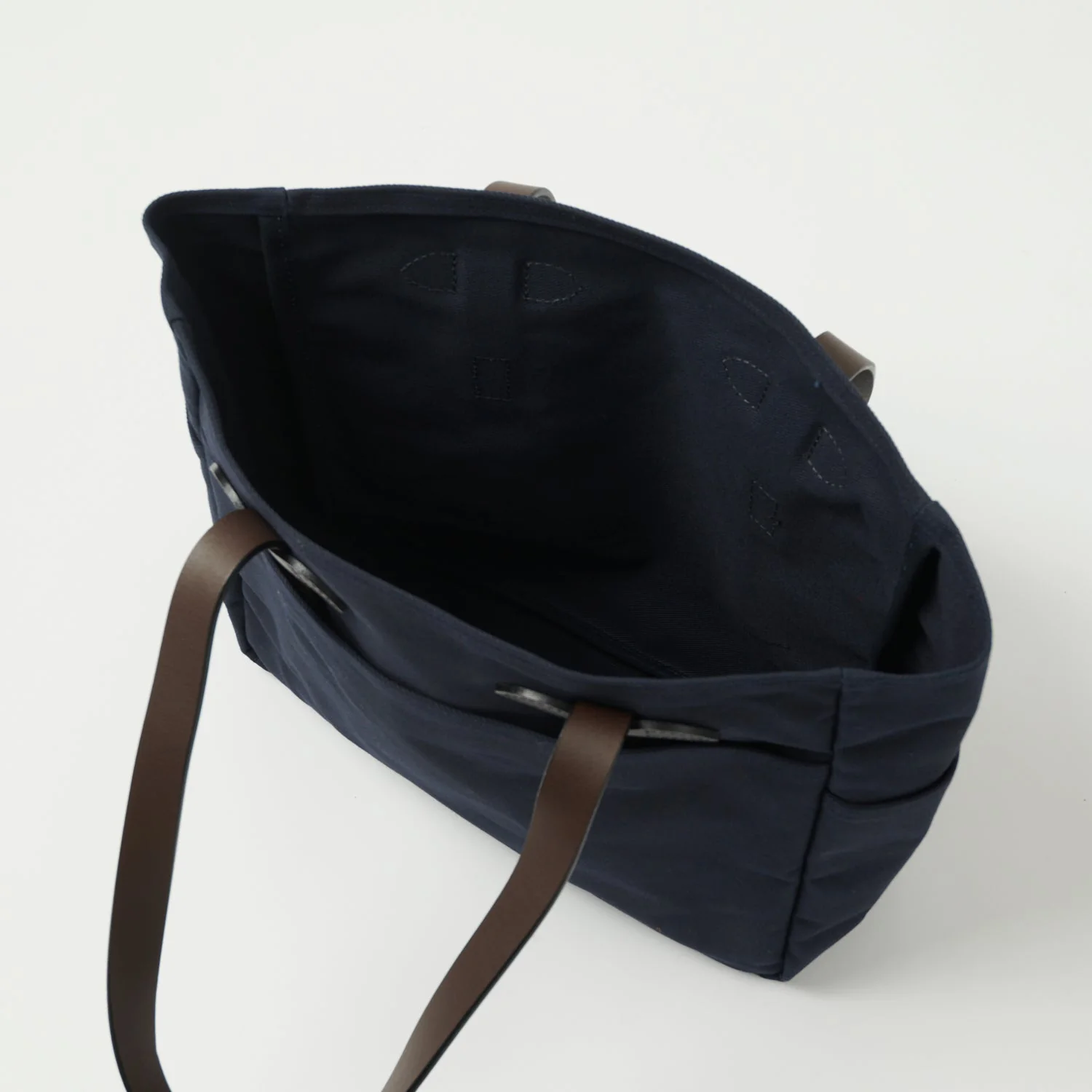 Filson Rugged Twill Tote Bag - Navy - Image 3