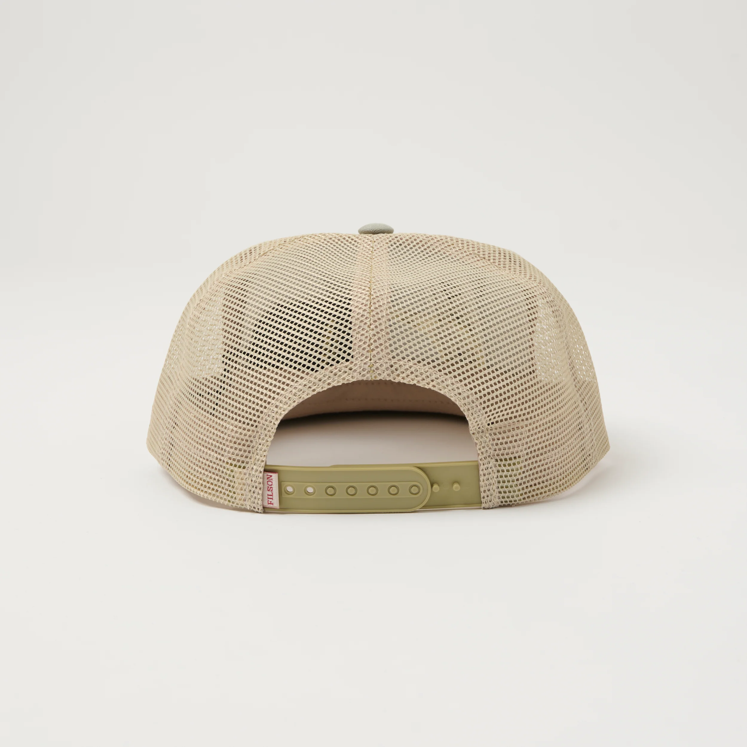 Filson 'Scenic' Mesh Trucker Cap - Sage/Khaki - Image 3