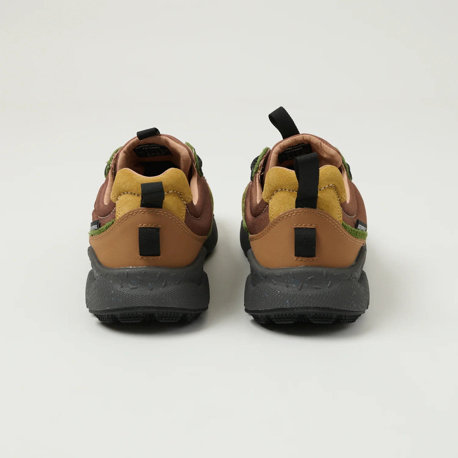 Flower Mountain Iwano 2 Man 'Suede/Nylon Sneaker - Taupe/Kaky/Rust - Image 4
