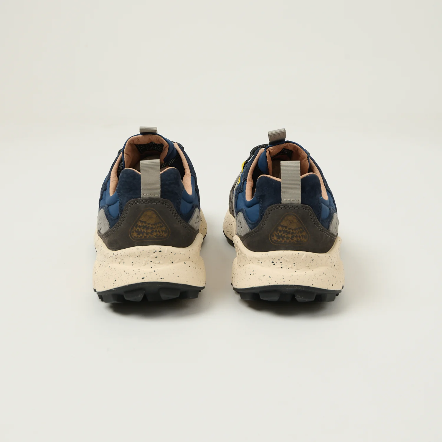 Flower Mountain Yamano 3 Suede/Nylon Sneaker - Grey/Navy - Image 3