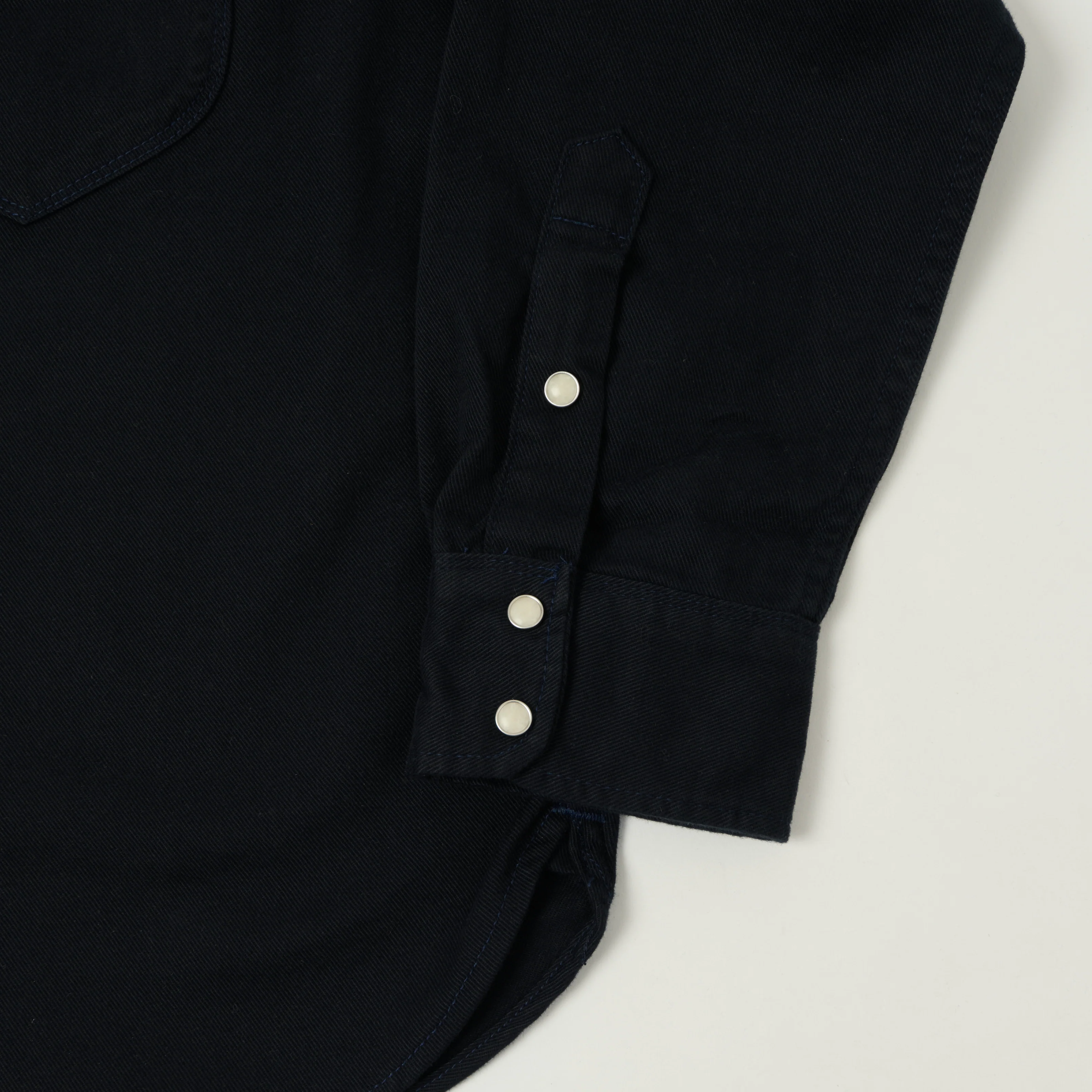 Freenote Cloth Bodie Twill Shirt - Navy - Image 3