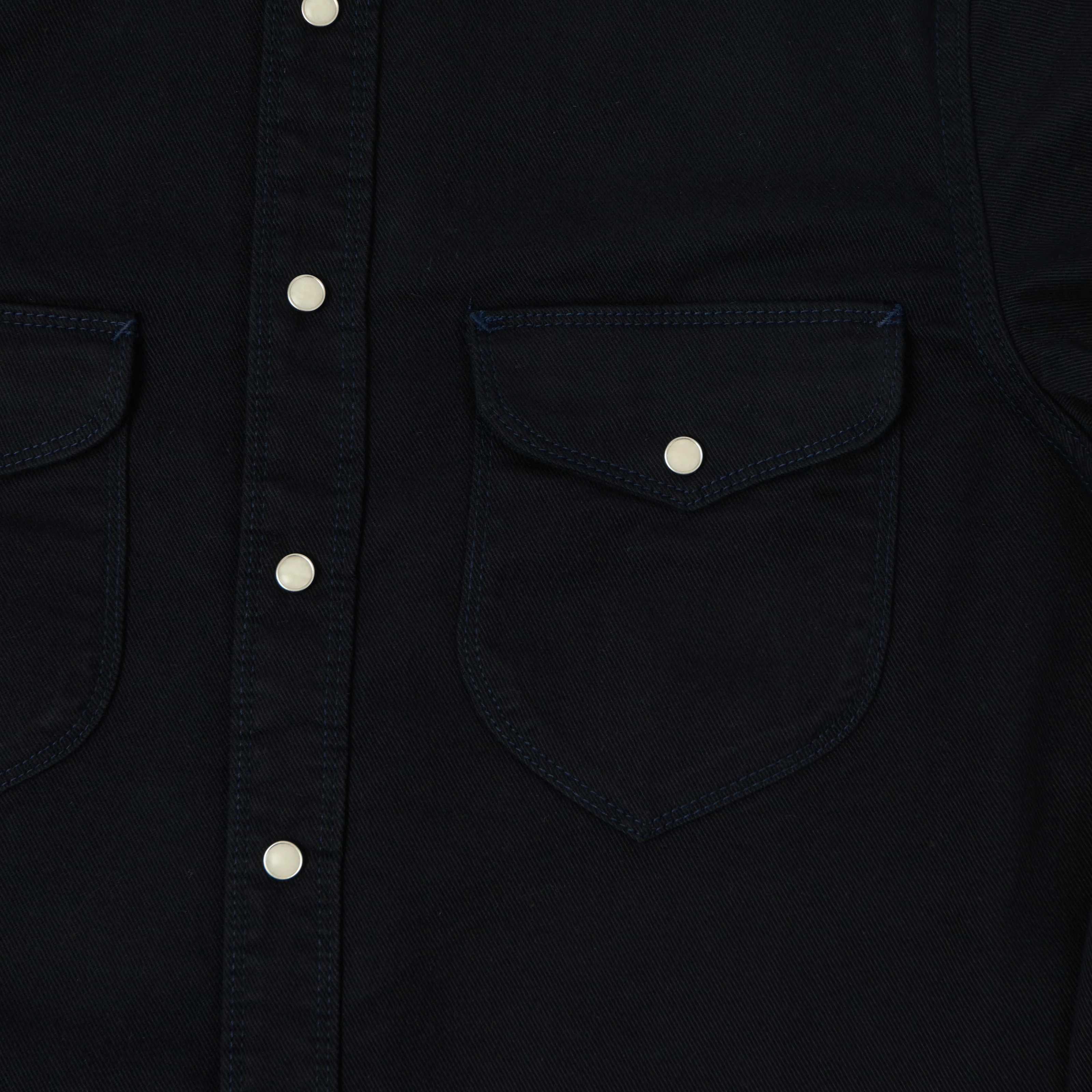 Freenote Cloth Bodie Twill Shirt - Navy - Image 4