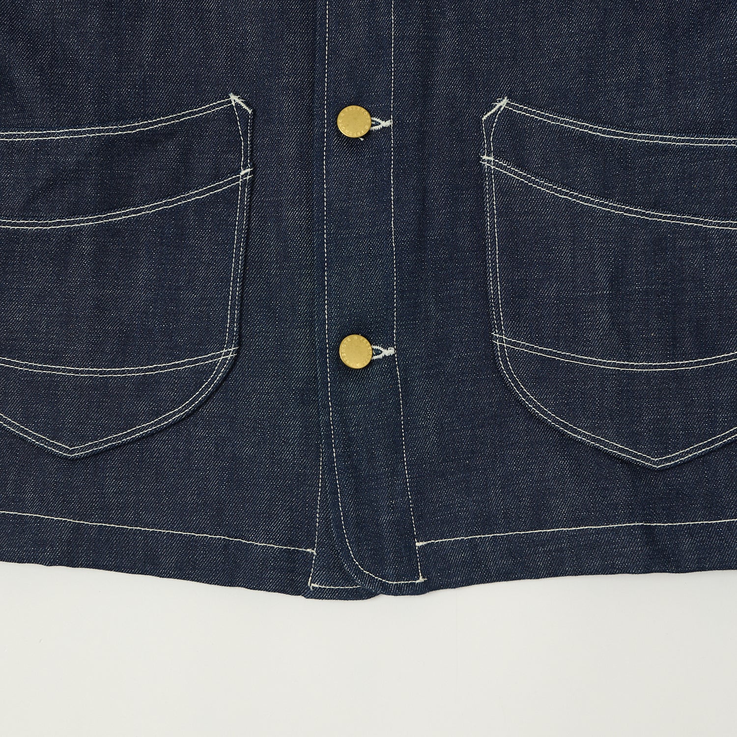 Freenote Cloth 'Modesto' 11oz Memphis Blue Denim Coverall Jacket - Raw - Image 4