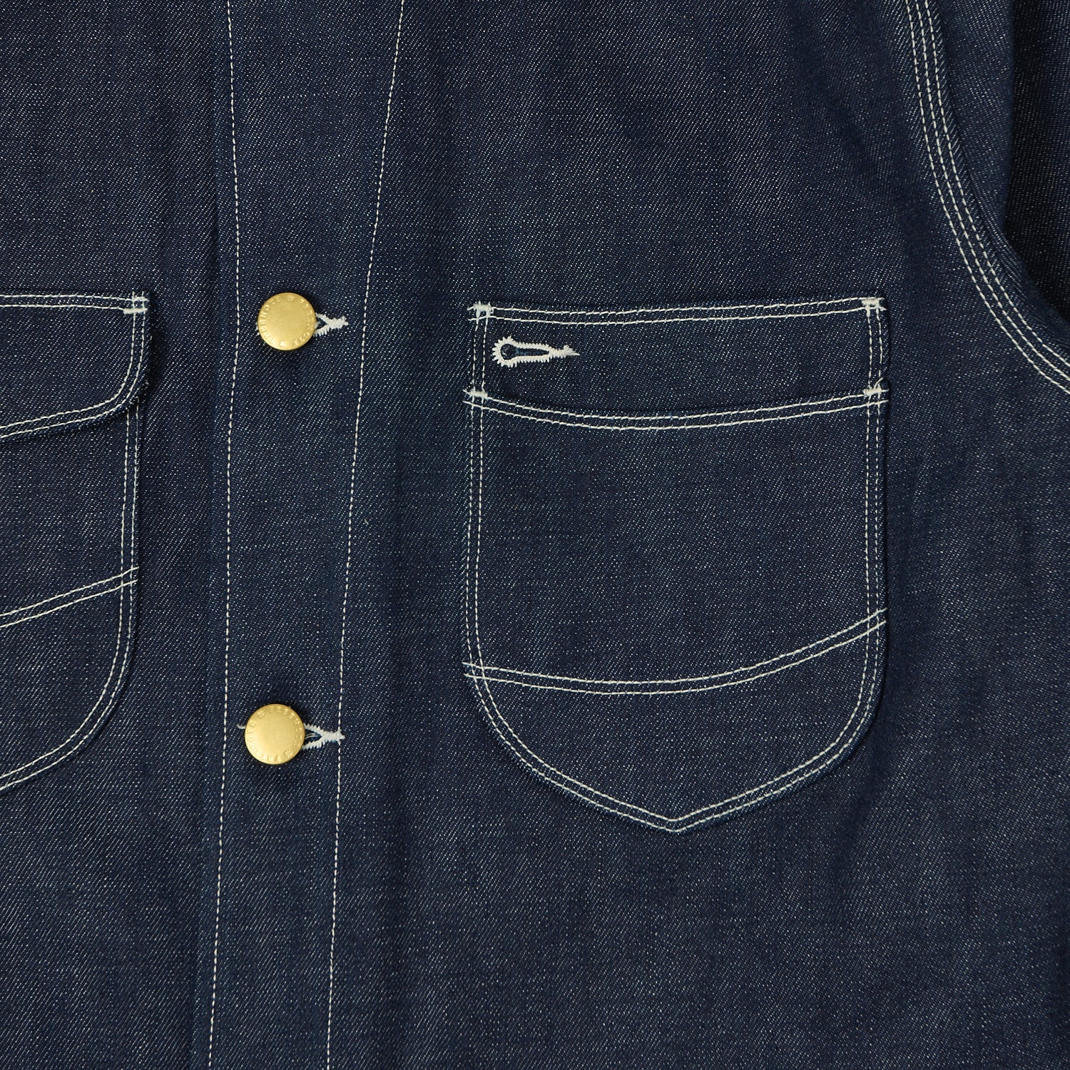 Freenote Cloth 'Modesto' 11oz Memphis Blue Denim Coverall Jacket - Raw - Image 5