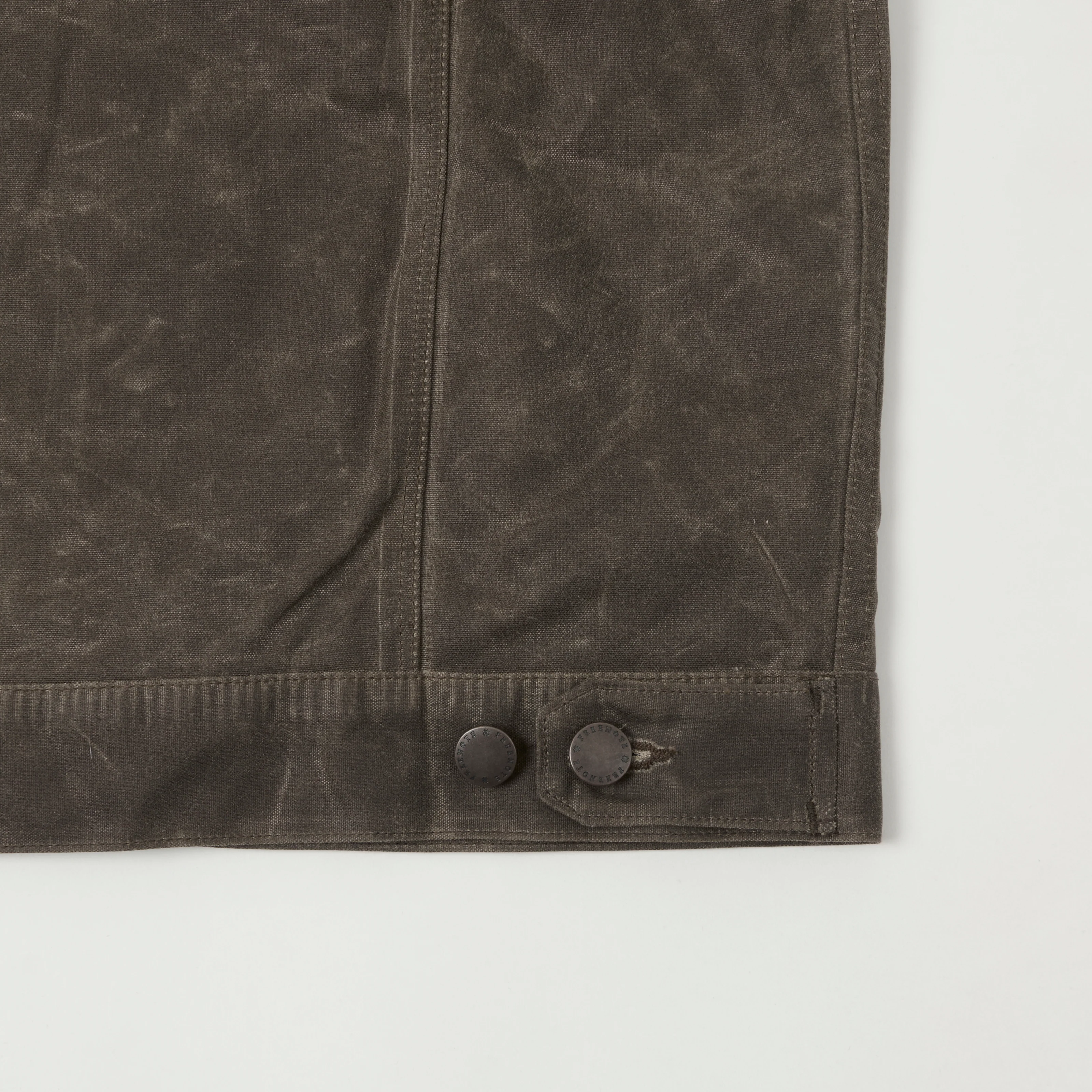 Freenote Cloth 'Riders' Waxed Canvas Jacket - Oak - Image 5