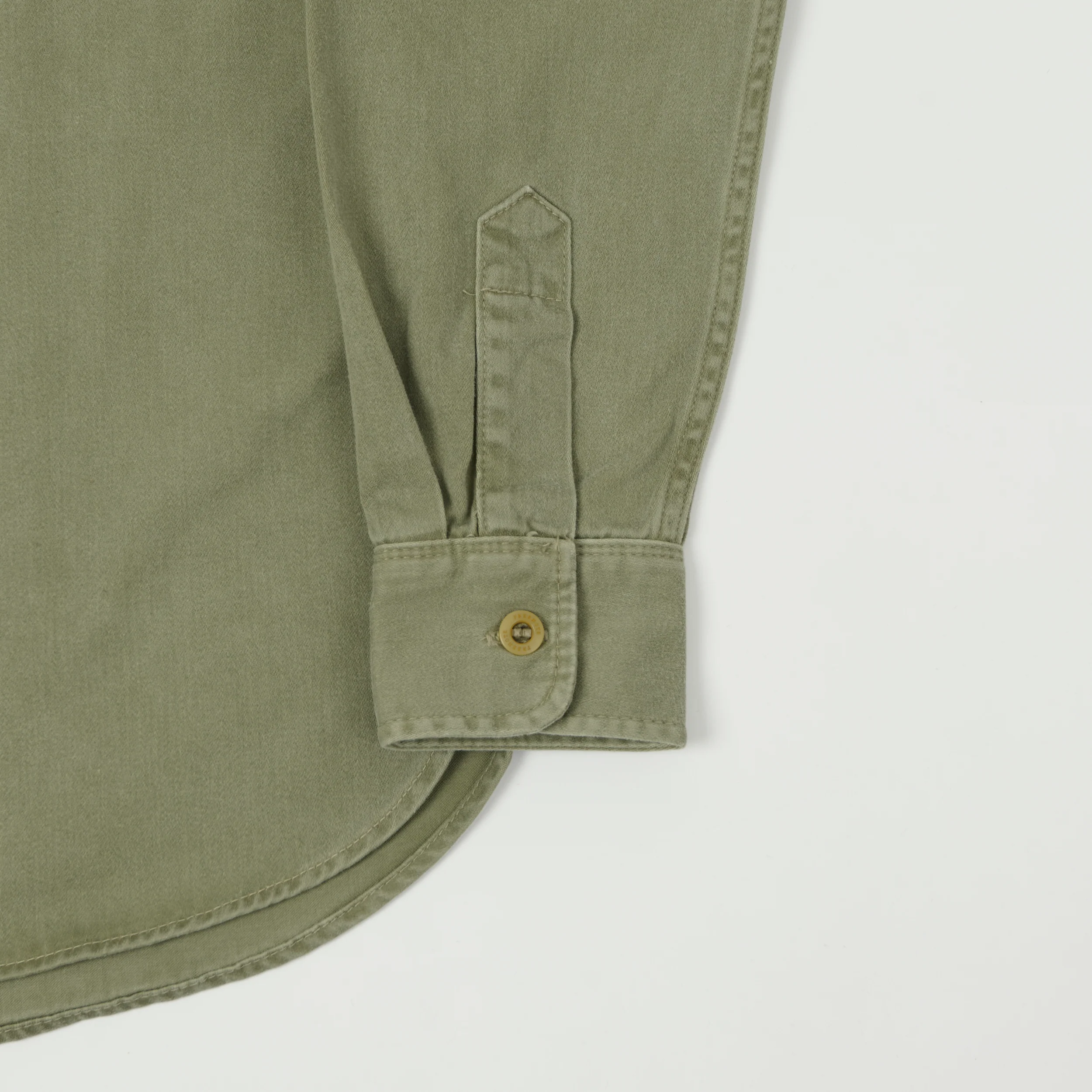 Freenote Cloth Sateen Work Shirt - Green - Image 3