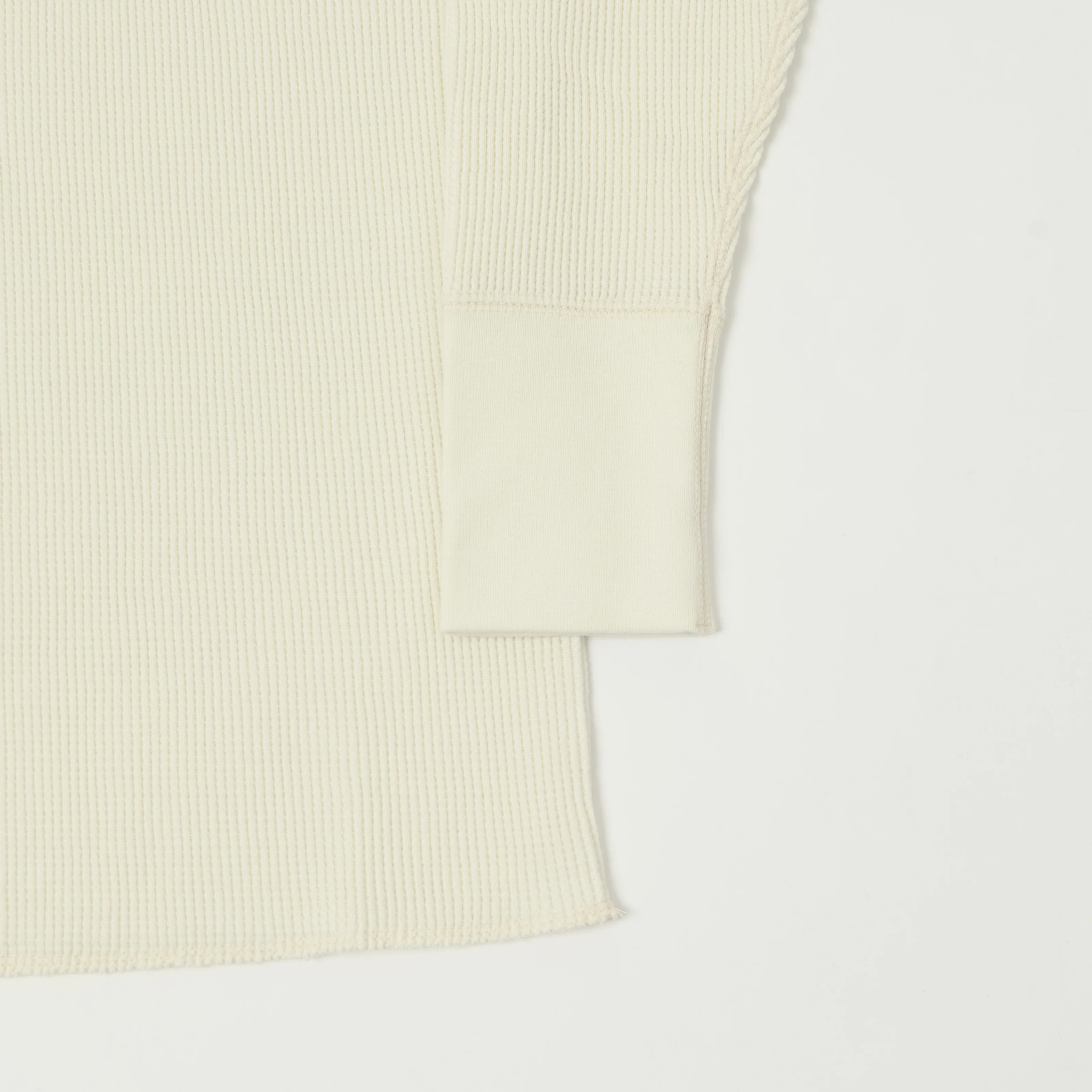 Freewheelers & Co 'Power Wear' Crew Neck L/S Thermal - Ivory - Image 3