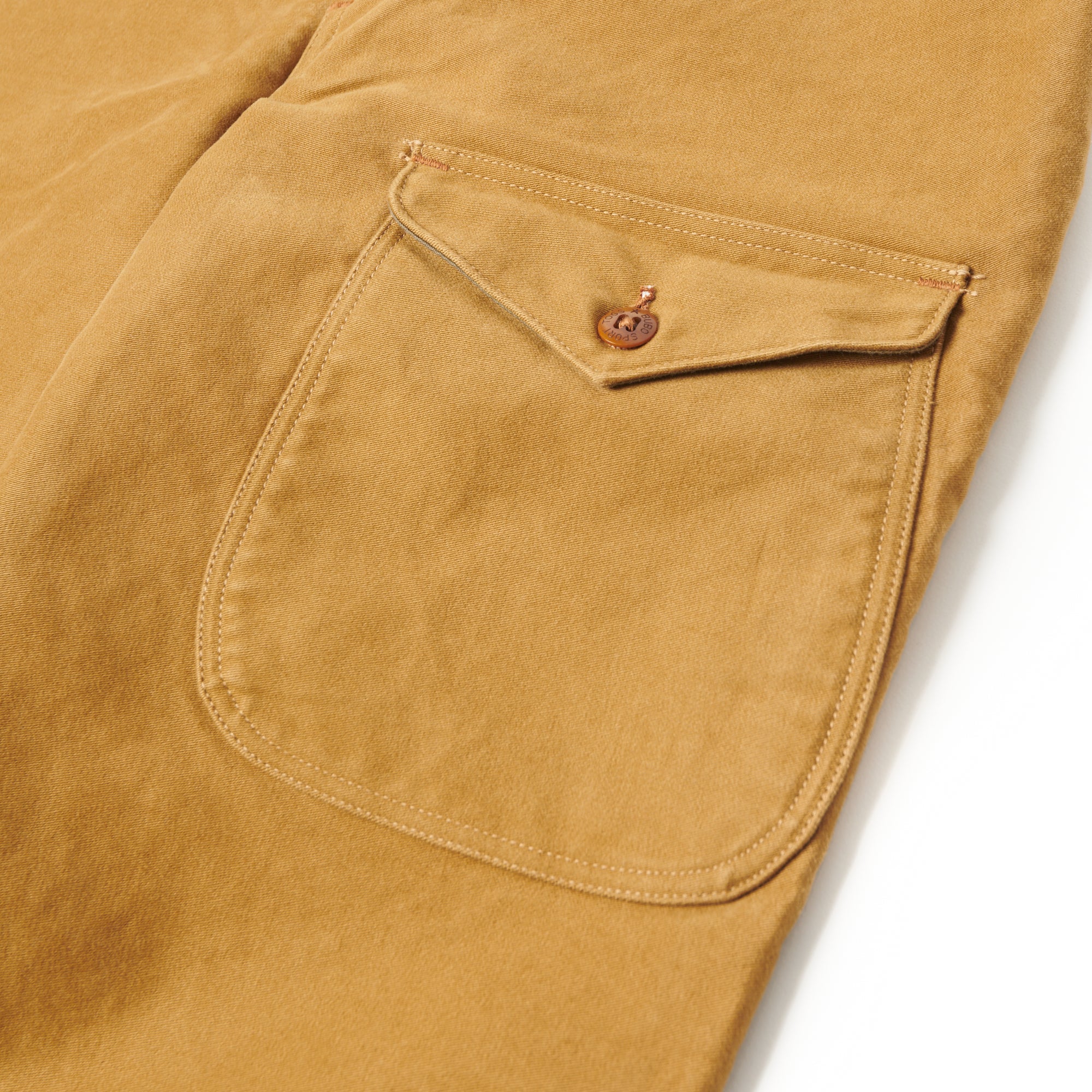 Freewheelers & Co Great Lakes 'Utica' Trouser - Camel - Image 7