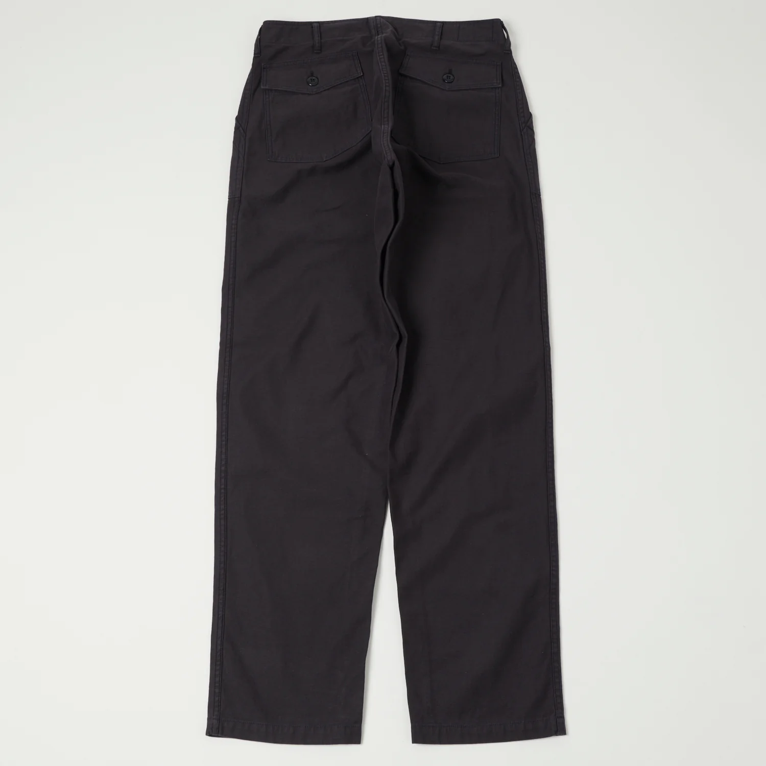 Freewheelers & Co Military Utility Trouser - Eggplant Navy - Image 6