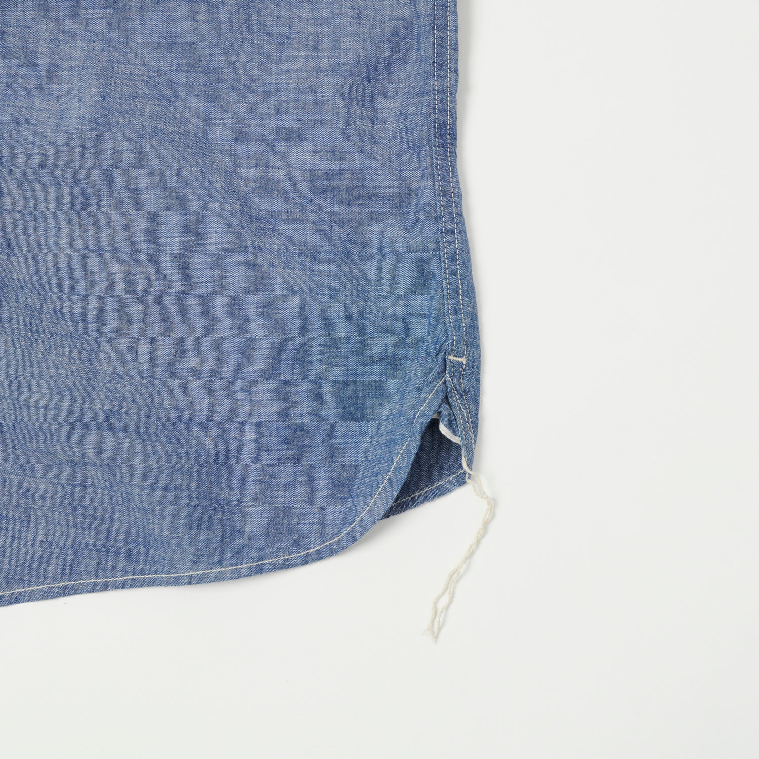 Freewheelers & Co Union Special Overalls 'Head Man' Cut Sleeve Shirt - Vintage Indigo - Image 3