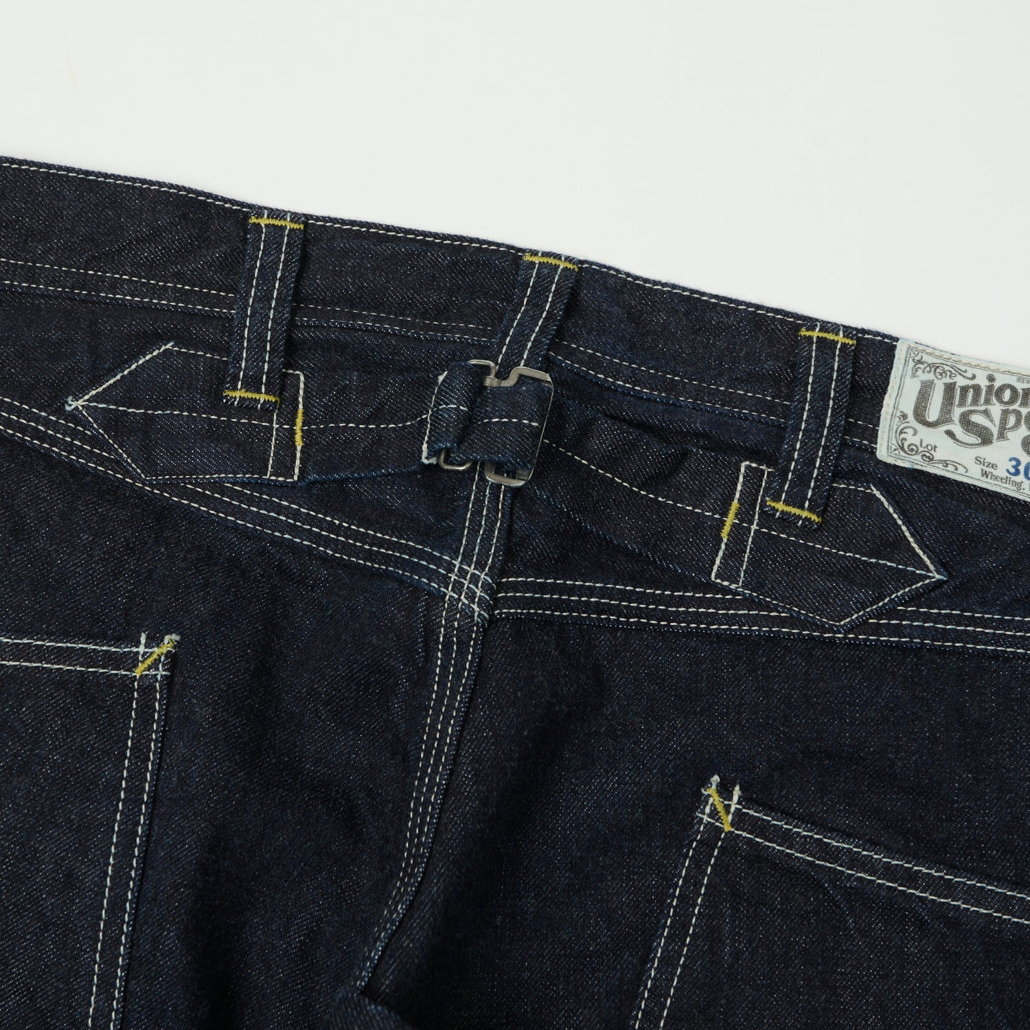 Freewheelers & Co Union Special Overalls 'Derrickman' Work Jean - One Wash - Image 8