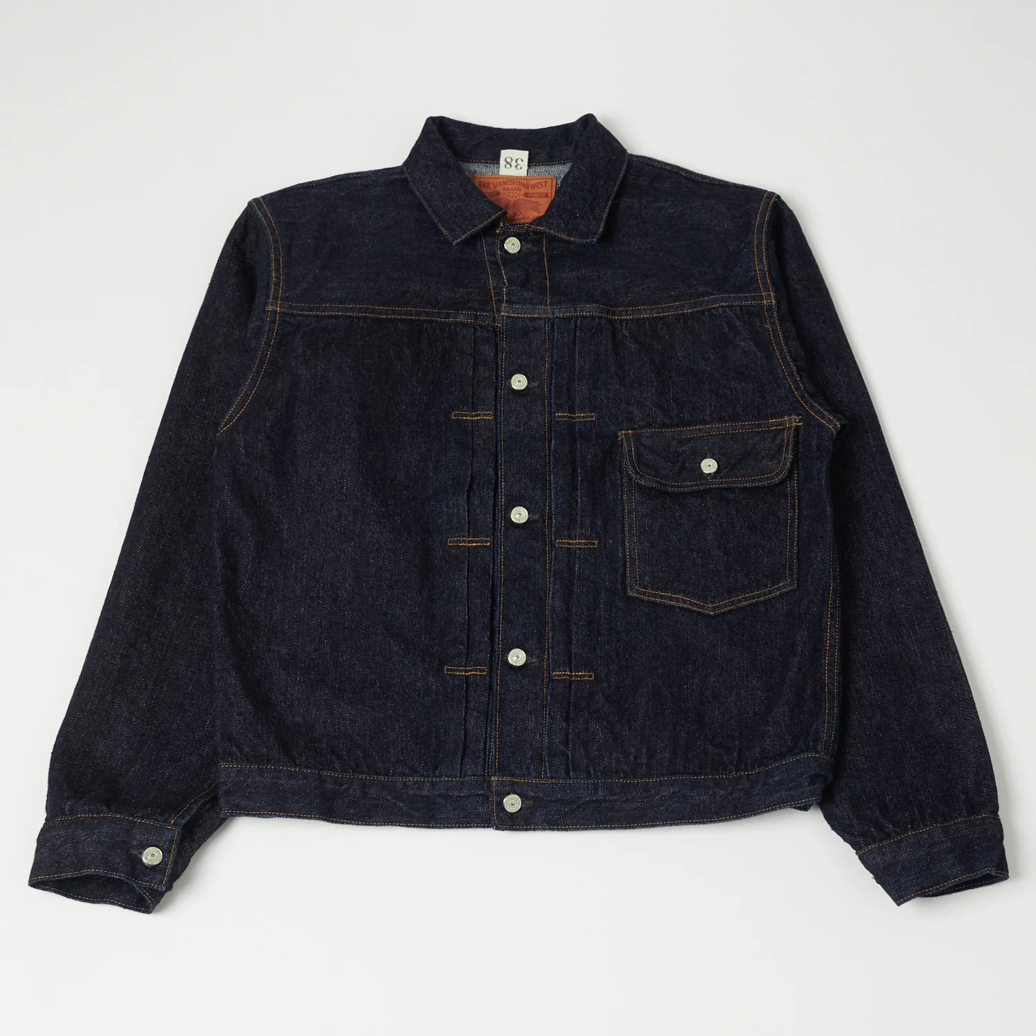 Freewheelers & Co The Vanishing West 506XX 1933 Type-I Denim Jacket - One Wash
