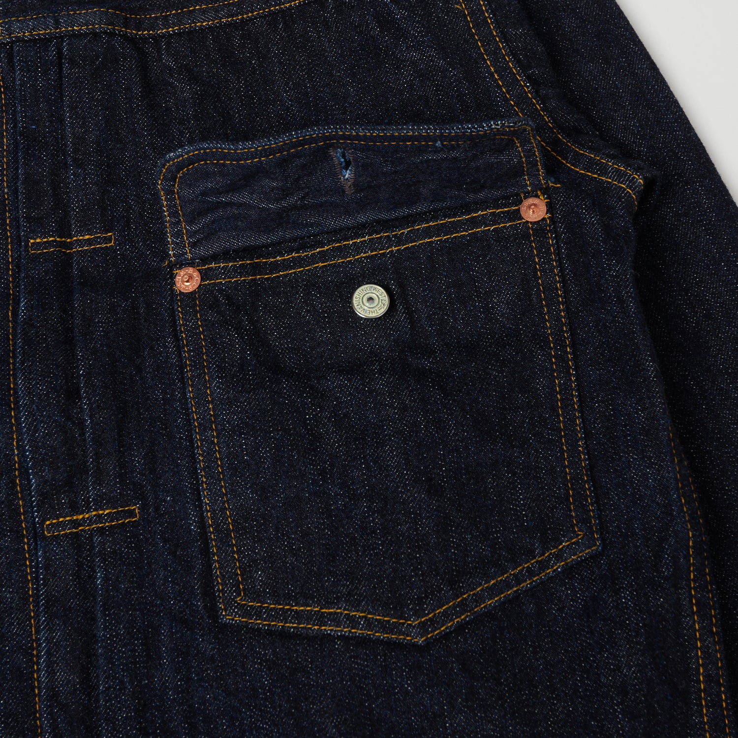 Freewheelers & Co The Vanishing West 506XX 1933 Type-I Denim Jacket - One Wash - Image 5