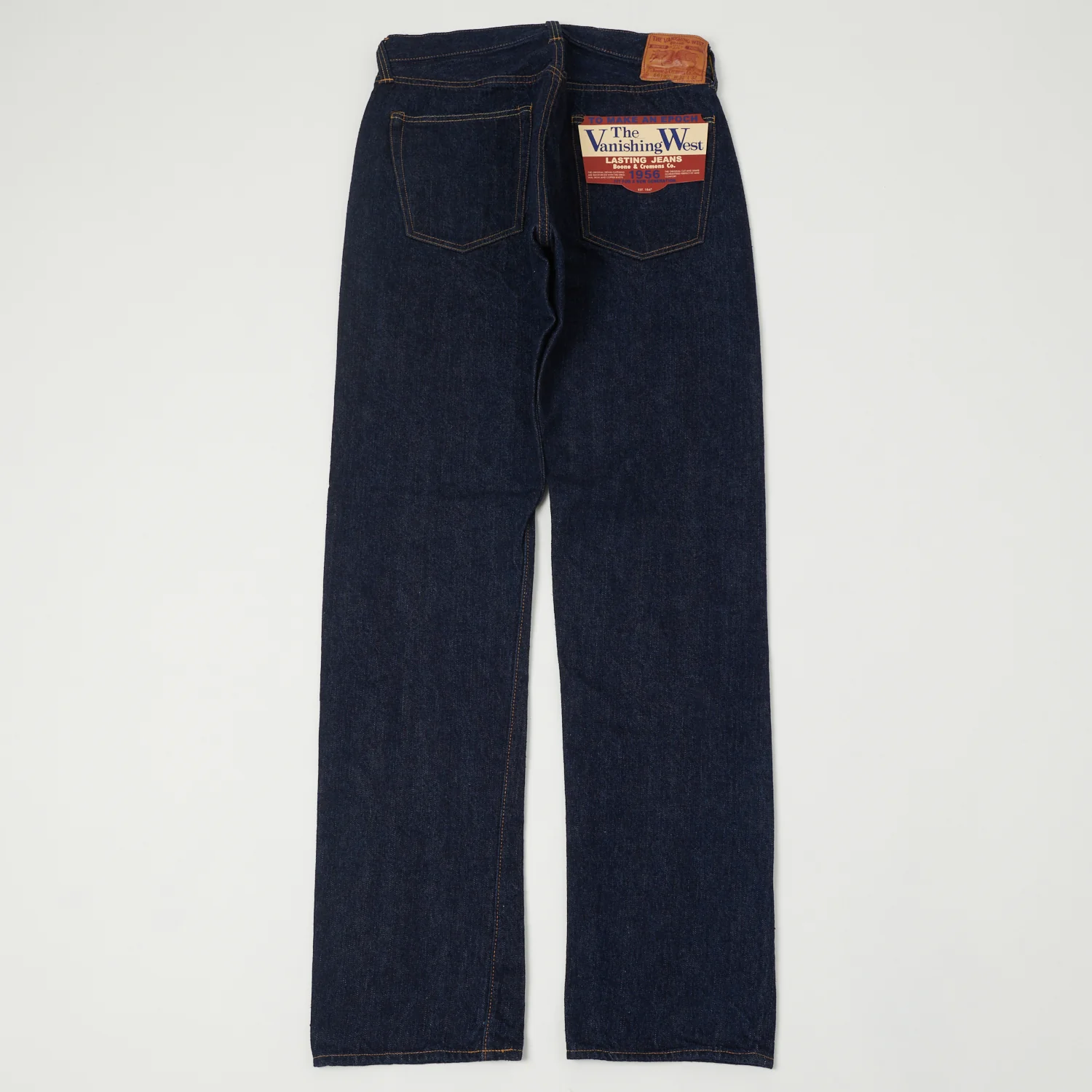 Freewheelers & Co The Vanishing Vest 661XX 1956 Regular Tapered Jean - One Wash - Image 6