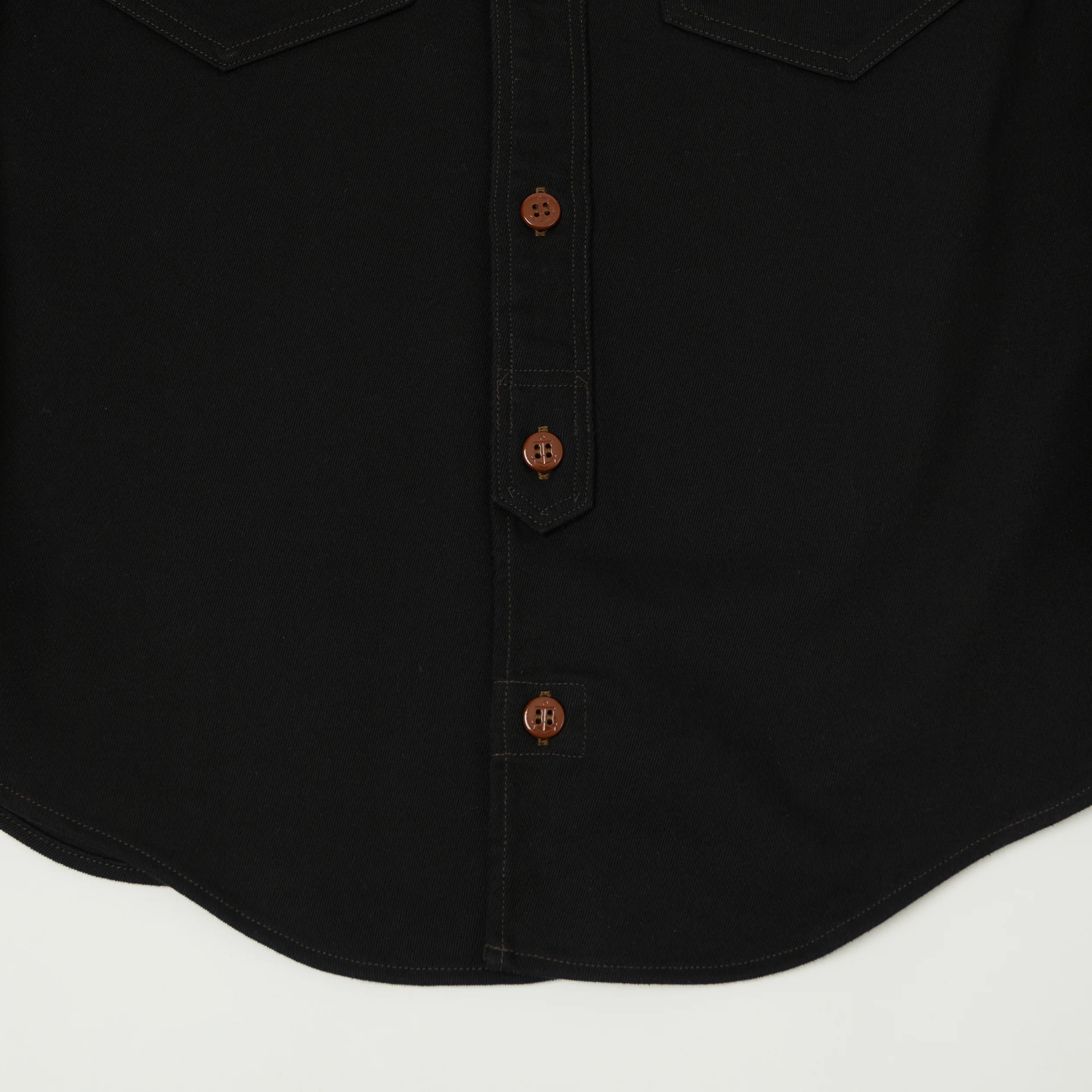 Freewheelers & Co U.S Navy Utility CPO Shirt - Dark Navy - Image 5