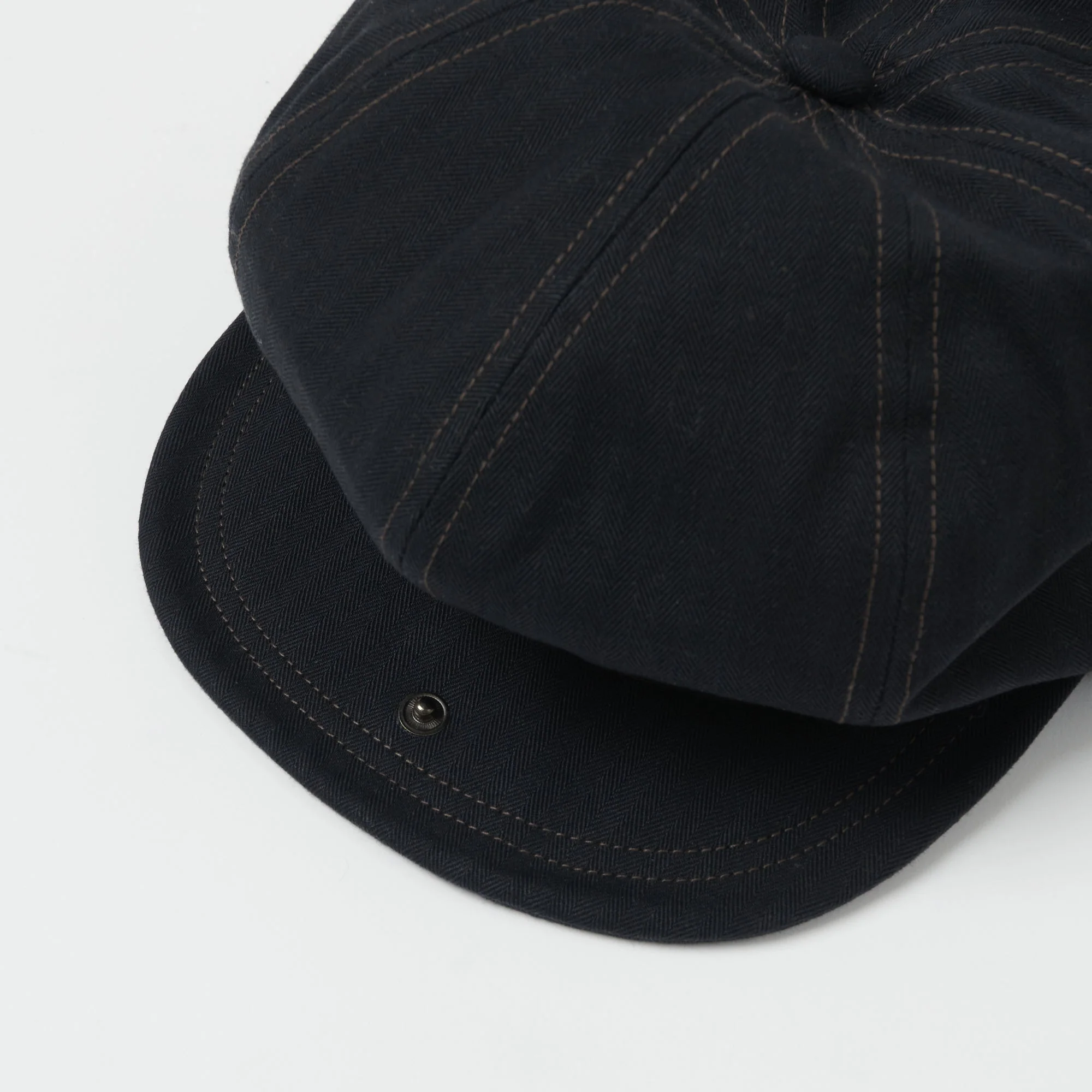 Freewheelers & Co Union Special Overalls 'Dylan' Casquette - Black H.B. Twill - Image 5