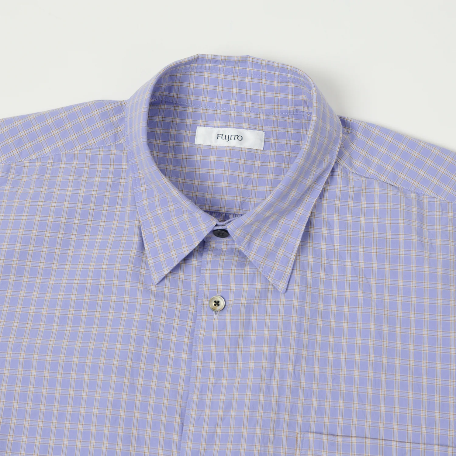 Fujito BS Shirt - Lavender Check - Image 2