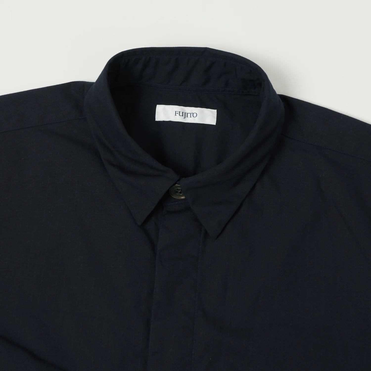 Fujito 'Uncle' Shirt - Navy - Image 2
