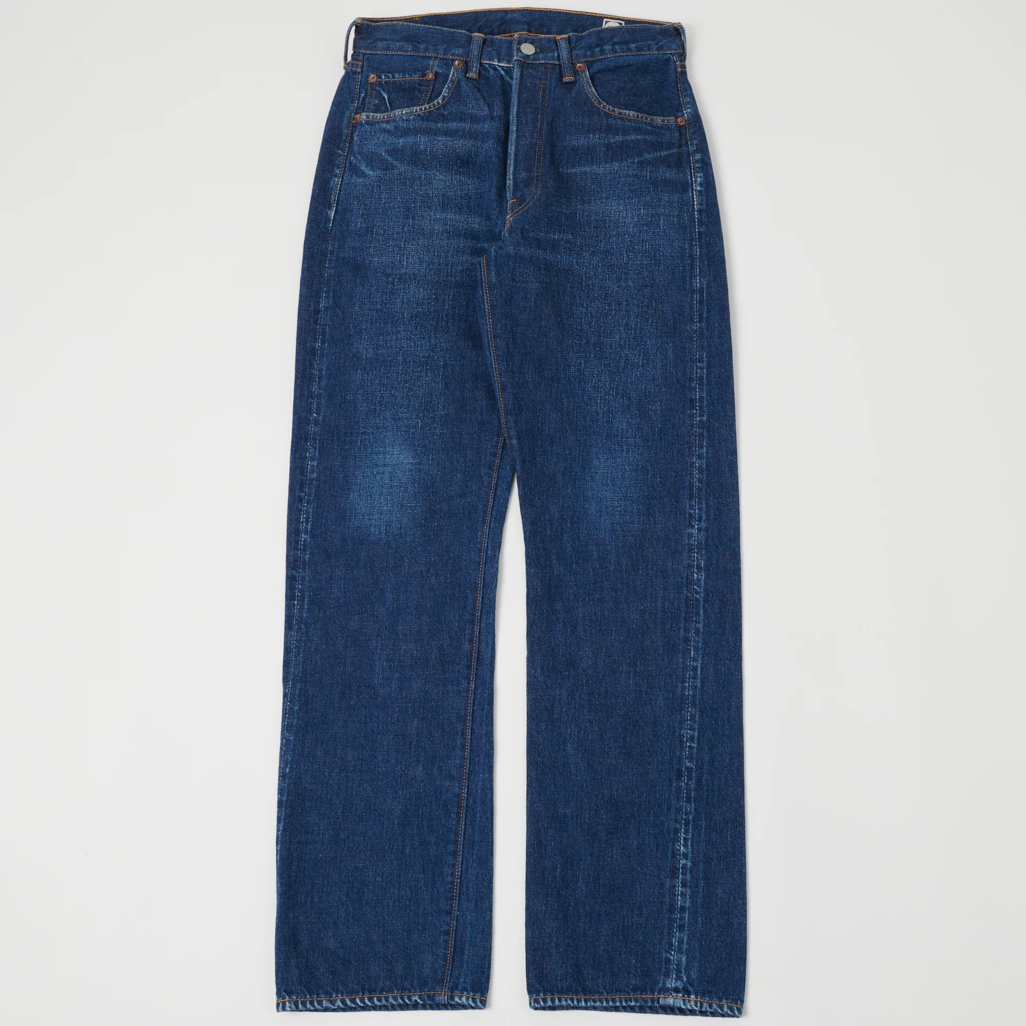 FULLCOUNT 1102 13.7oz Regular Straight Jean - 'That Thing' Wash