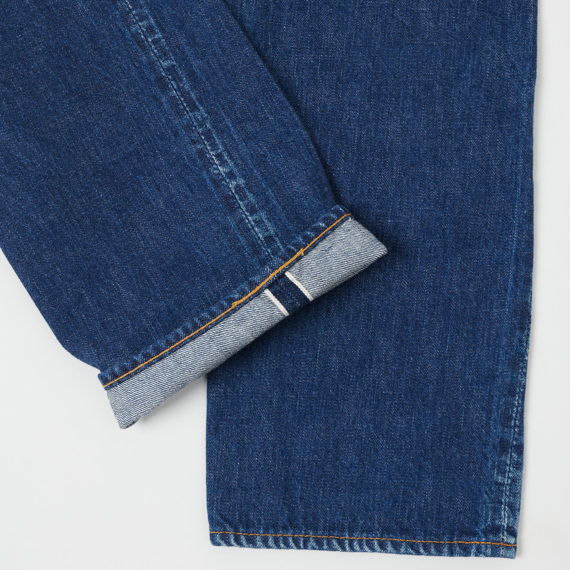 FULLCOUNT 1102 13.7oz Regular Straight Jean - 'That Thing' Wash - Image 4