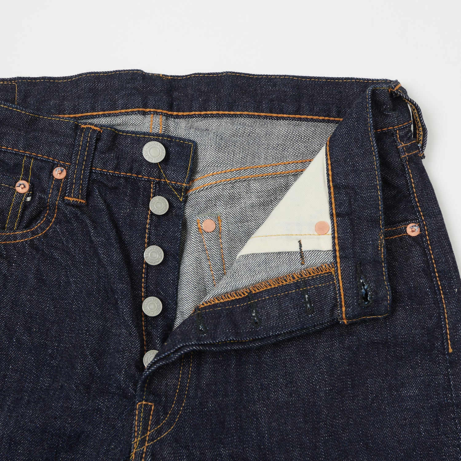 FULLCOUNT 1108 13.7oz Regular Straight Jean - One Wash - Image 3