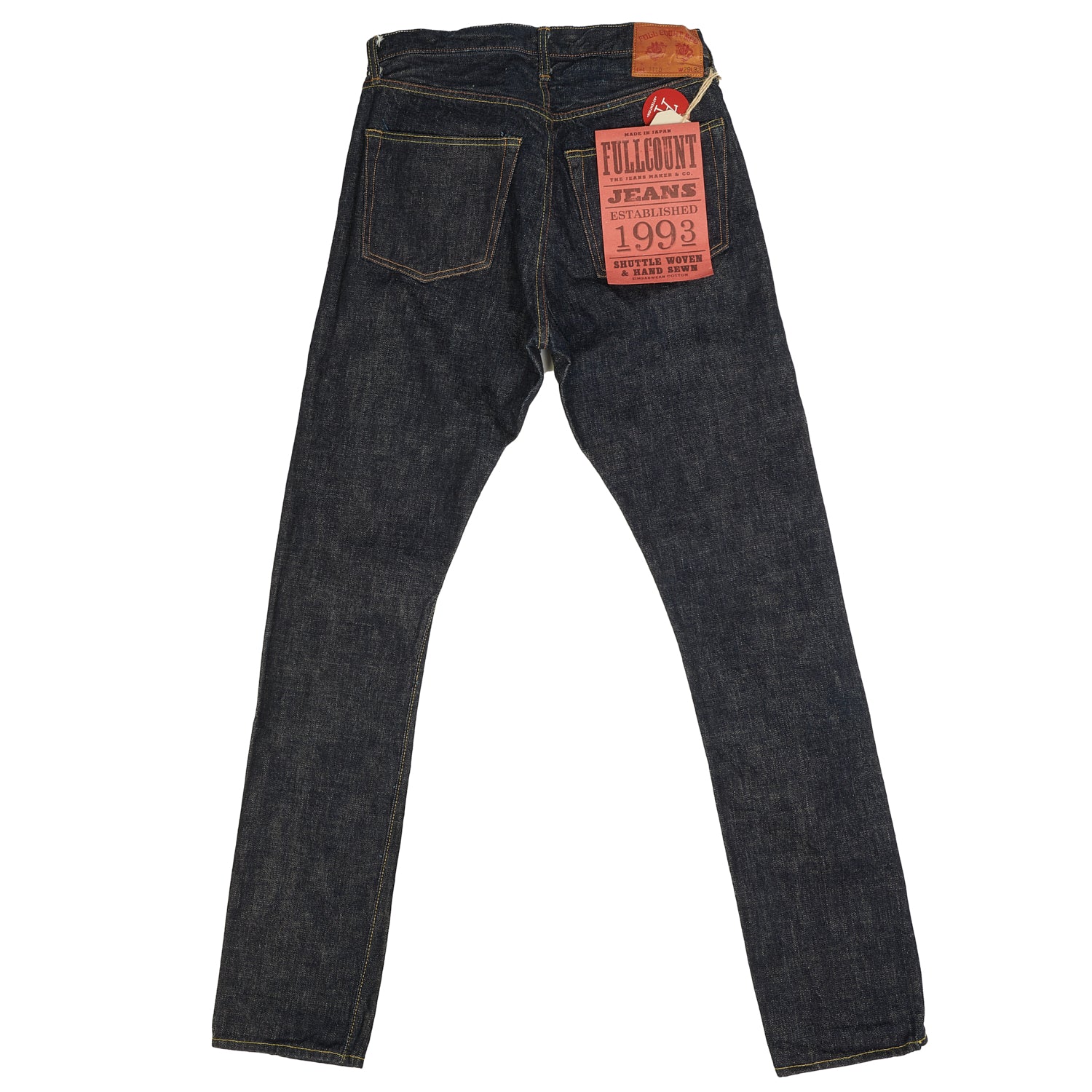 FULLCOUNT 1110XX 15.5oz Slim Tapered Jean - Raw - Image 3