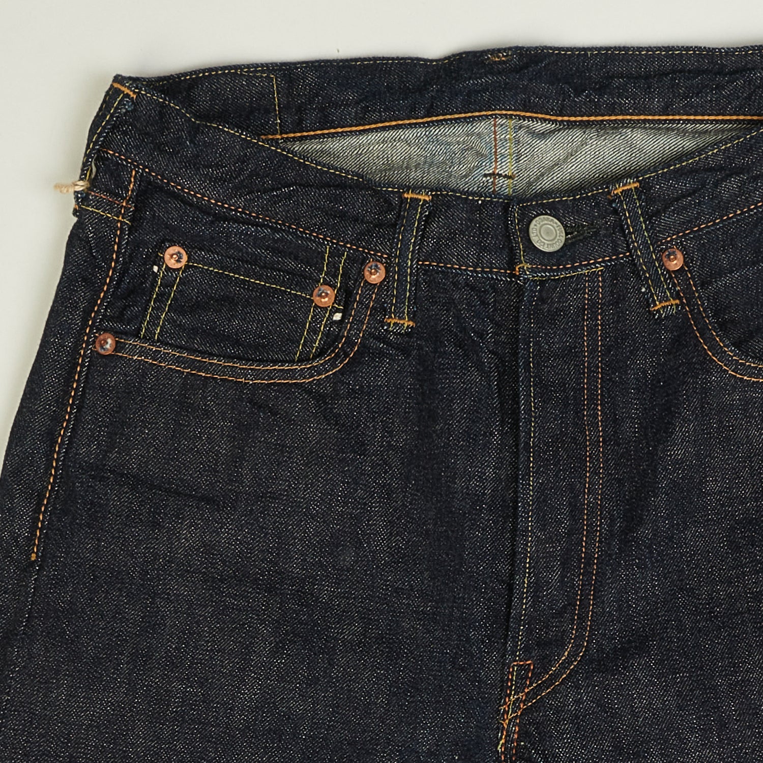 FULLCOUNT 1110XX 15.5oz Slim Tapered Jean - Raw - Image 4