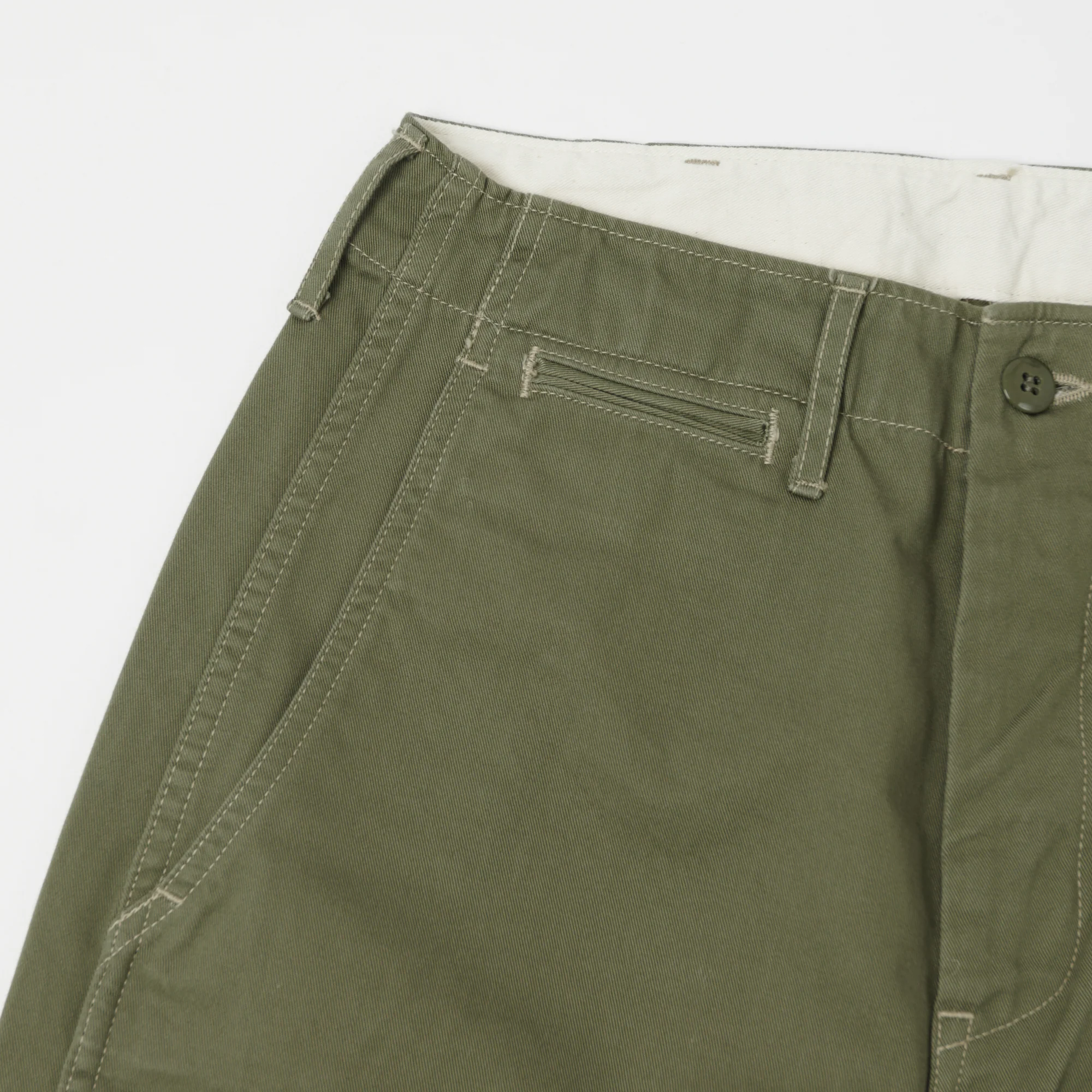 FULLCOUNT 1201 U.S. Army Combat Chino - Sage Green - Image 5