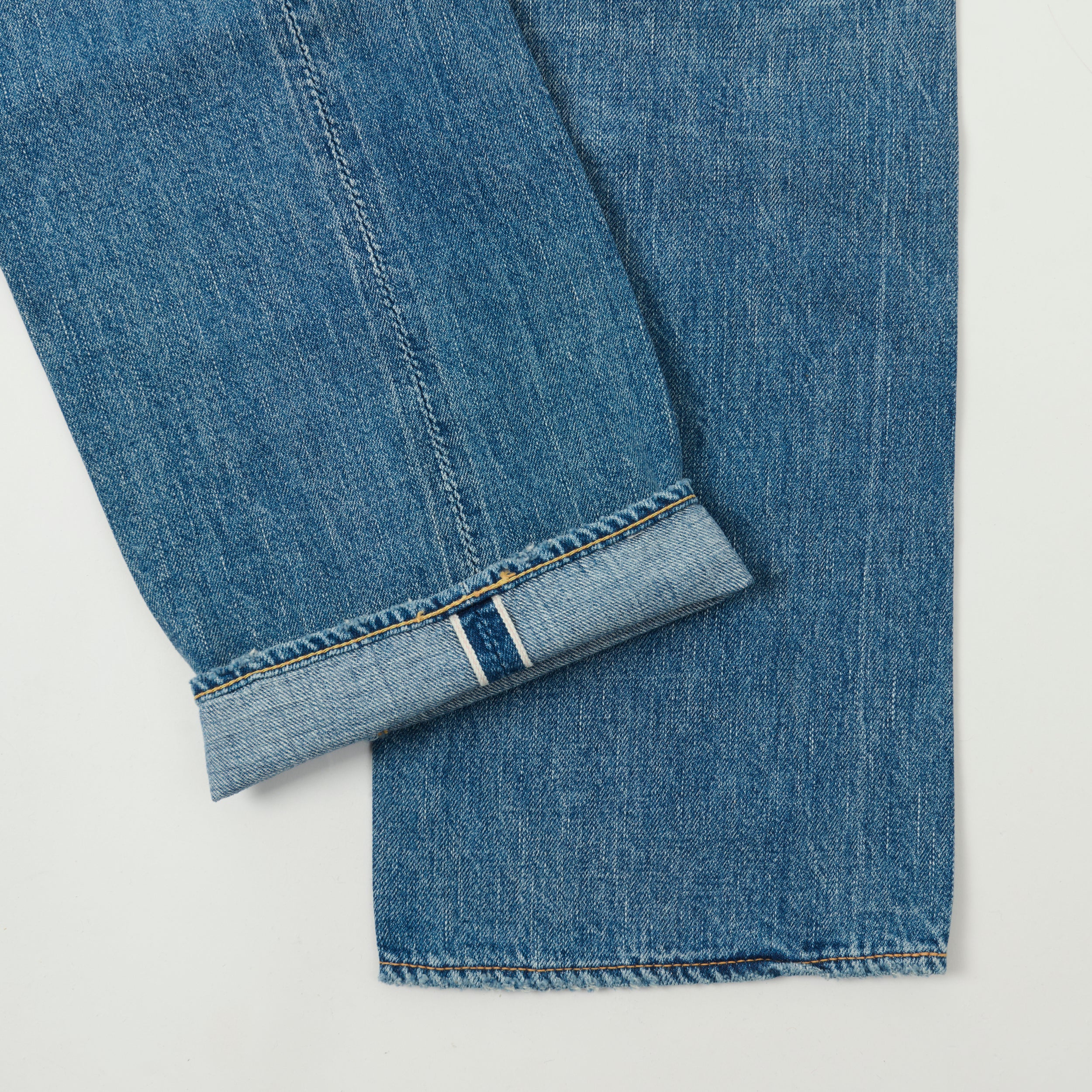 FULLCOUNT 1101SS 'Super Smooth' 11.5oz Loose Straight Jean - 'Dartford' Wash - Image 4