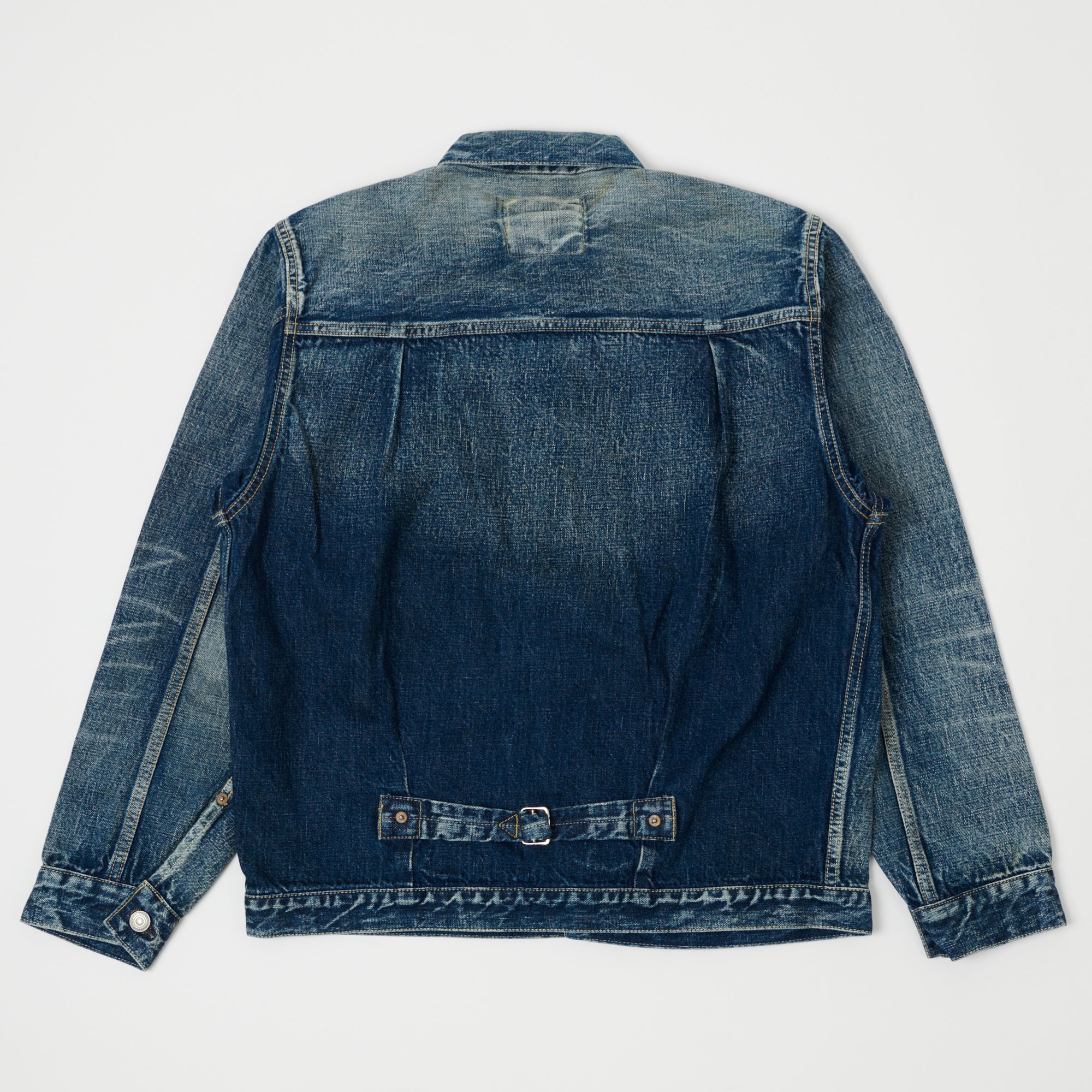 FULLCOUNT 2107 13.75oz Type I Denim Jacket - 'More Than Real' Wash - Image 4