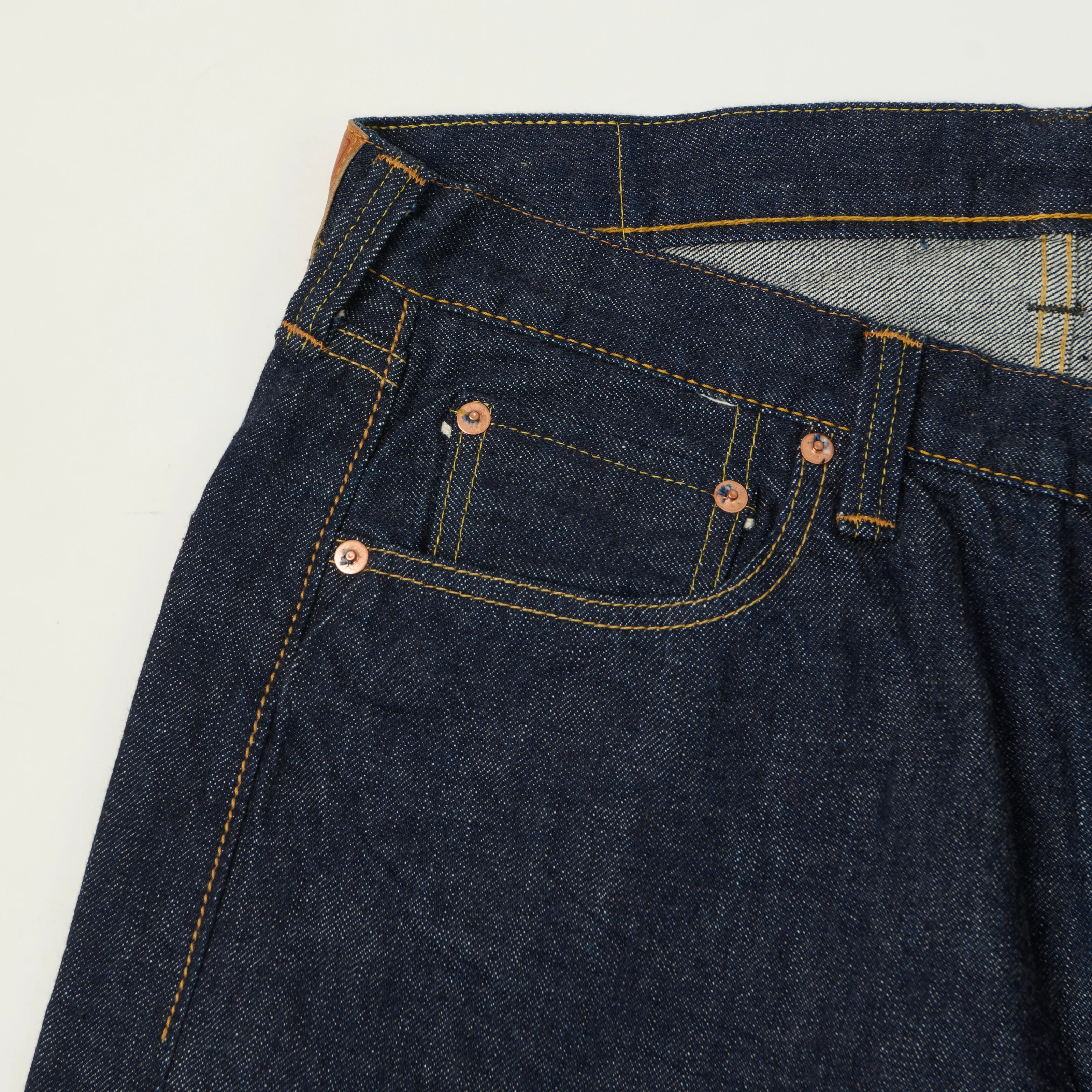 FULLCOUNT 1137 Duke III Extra Wide Straight Jean - One Wash - Image 4
