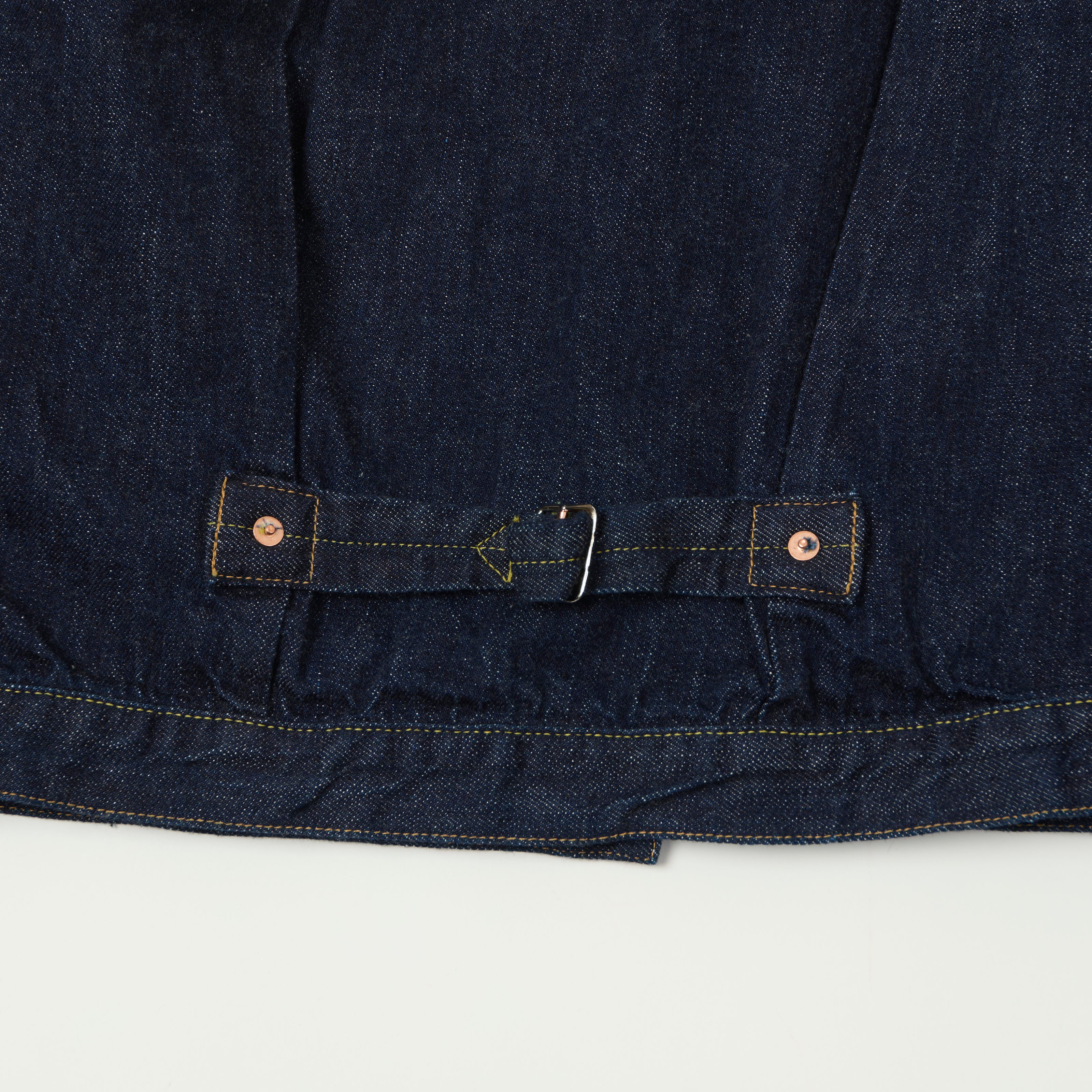 FULLCOUNT 2107SS 'Super Smooth' 11.5oz Type I Denim Jacket - One Wash - Image 6