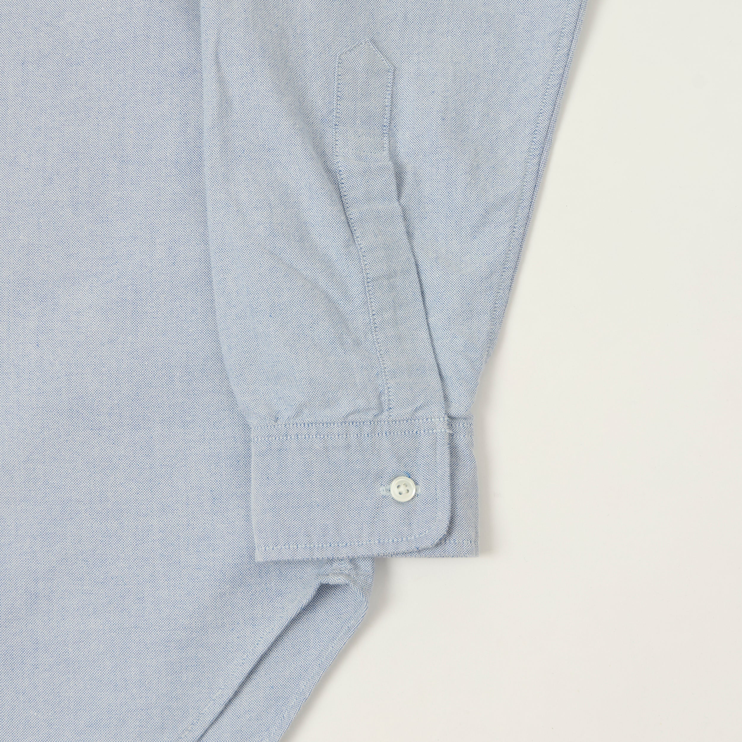 FULLCOUNT 4081 'Good Old Button Down' Shirt - Blue - Image 3
