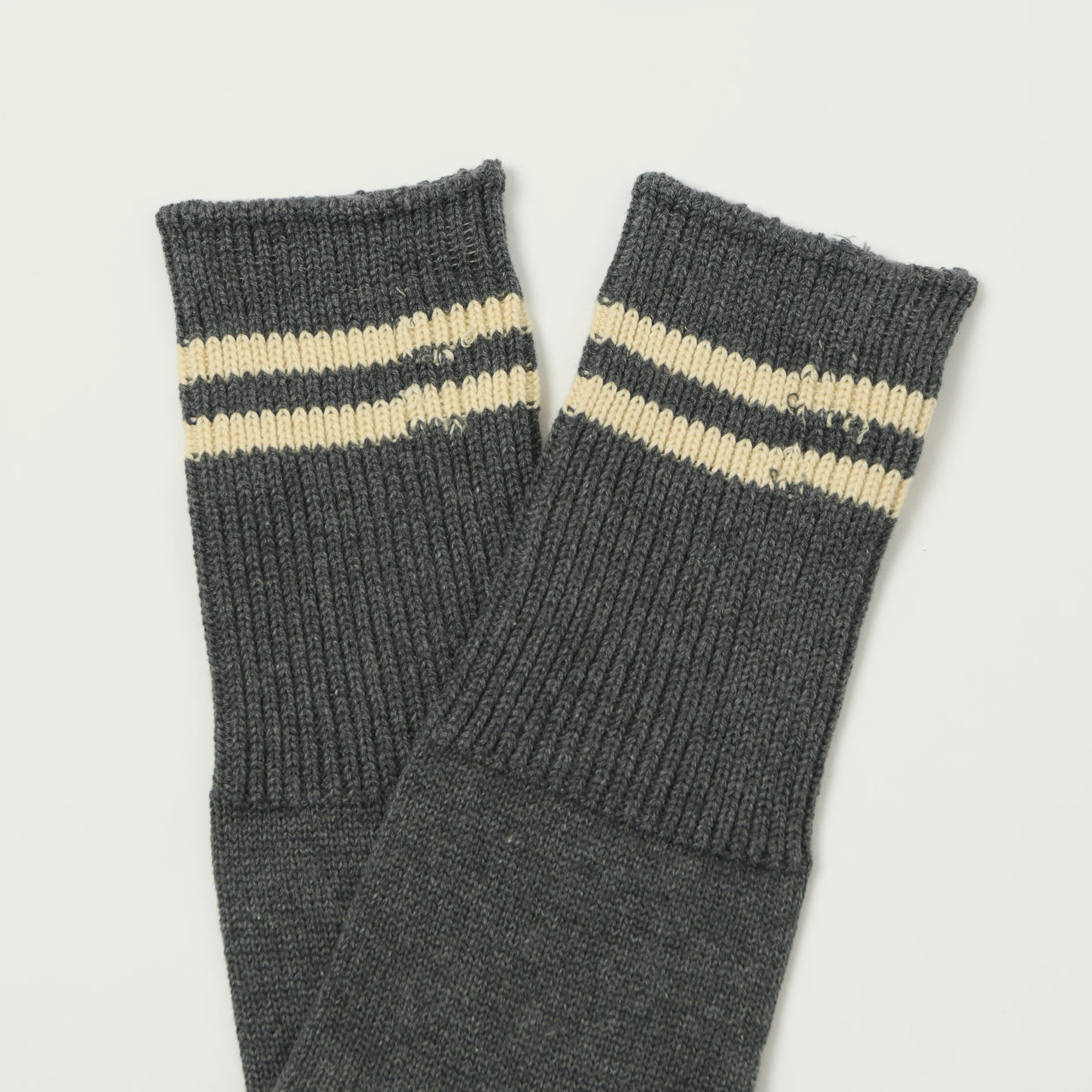 FULLCOUNT 6110 Military Sock - Charcoal Grey - Image 2