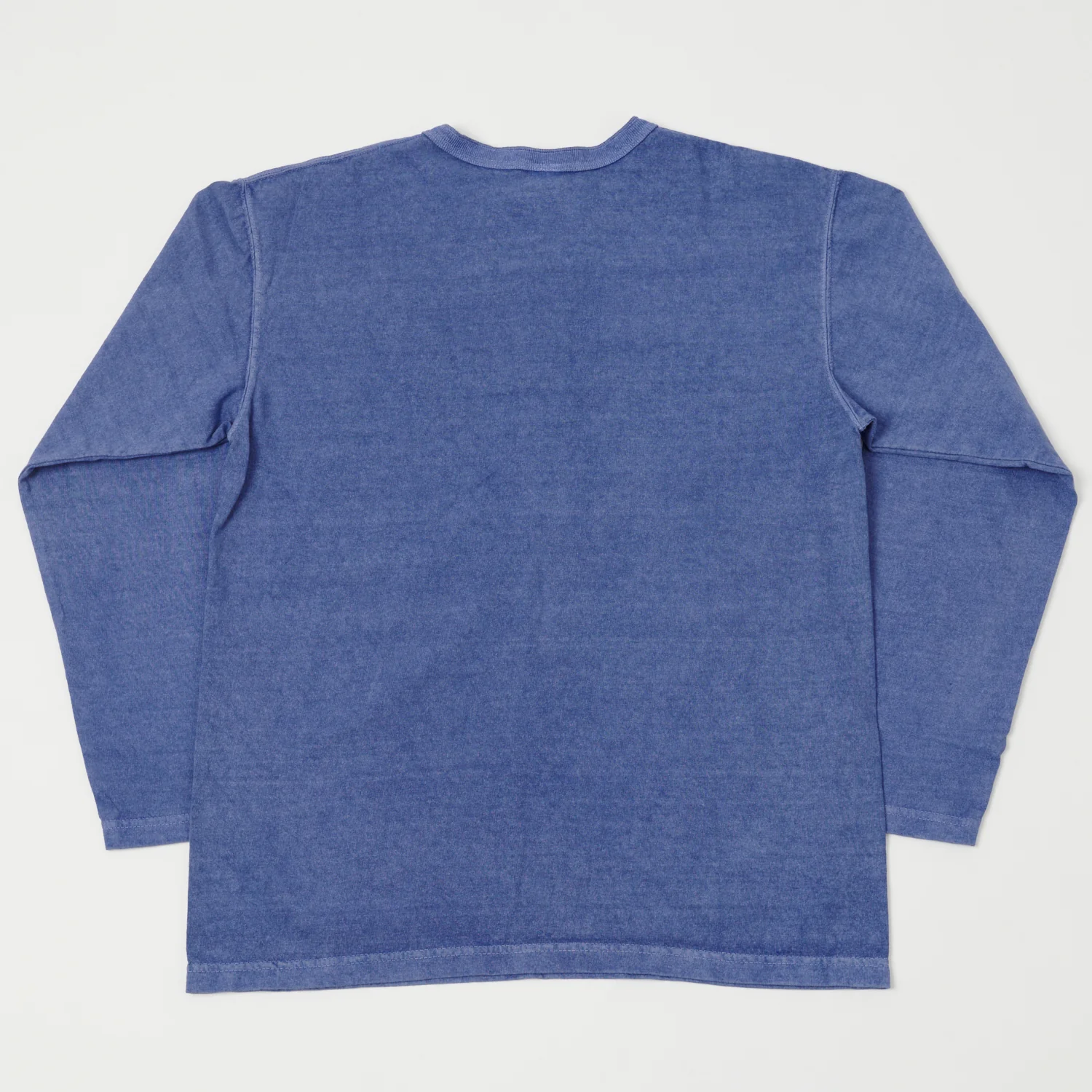 Good On Long Sleeve Henley - Lt Purple - Image 4