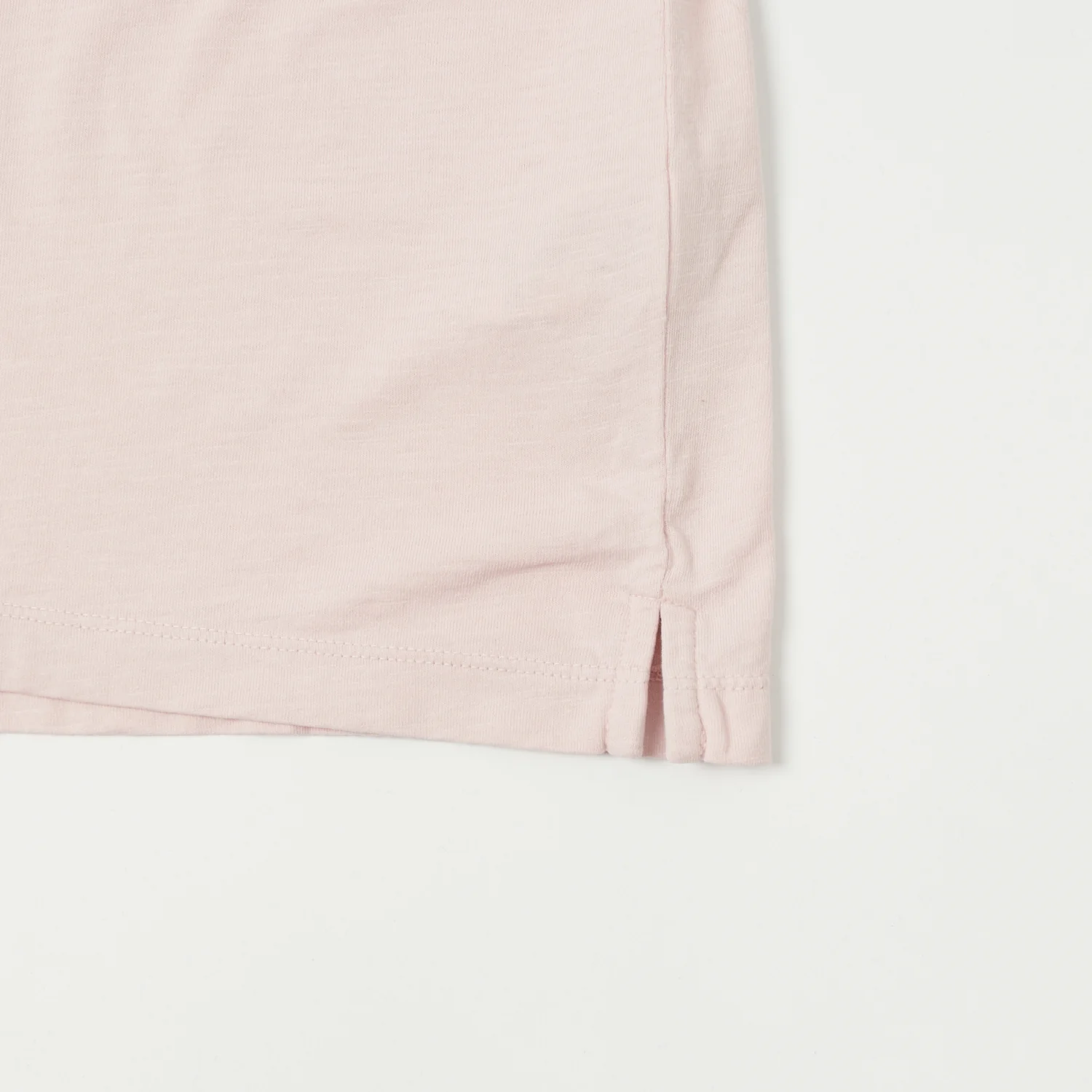 Hartford  Slub Jersey Polo Shirt - Faded Pink - Image 4