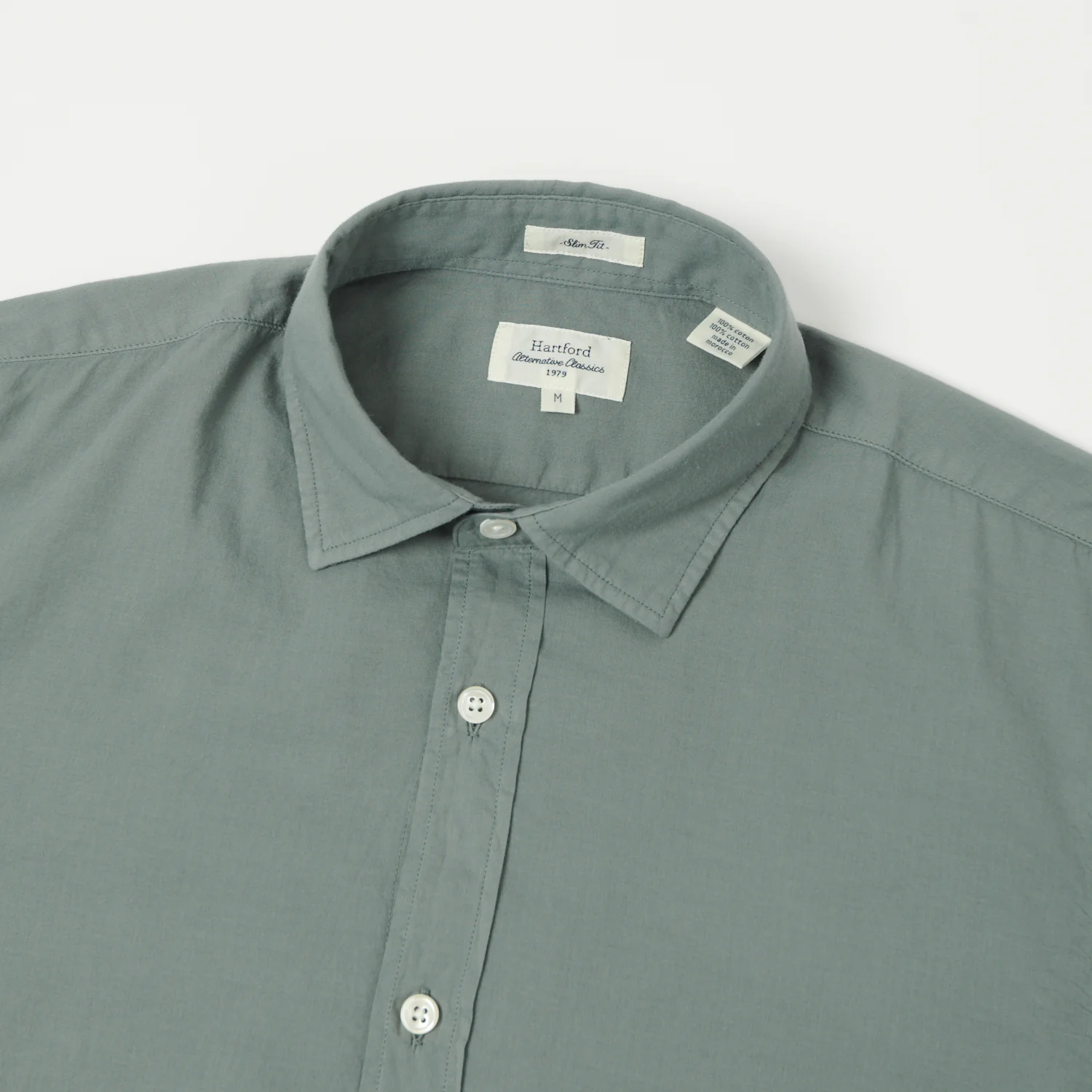 Hartford 'Sammy' Shirt - Sage - Image 2