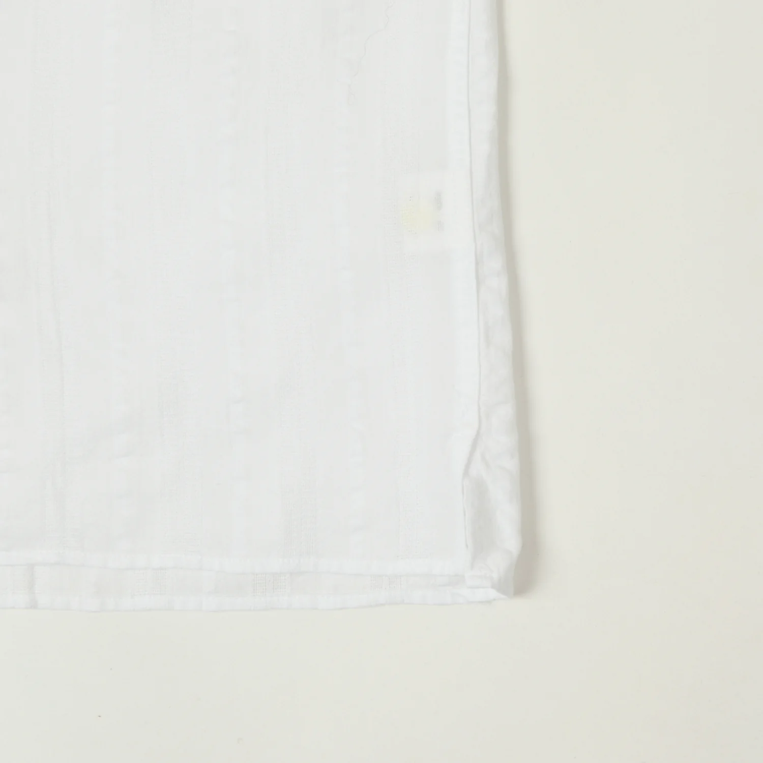 Hartford 'Palm' Camp Collar Shirt - White - Image 3