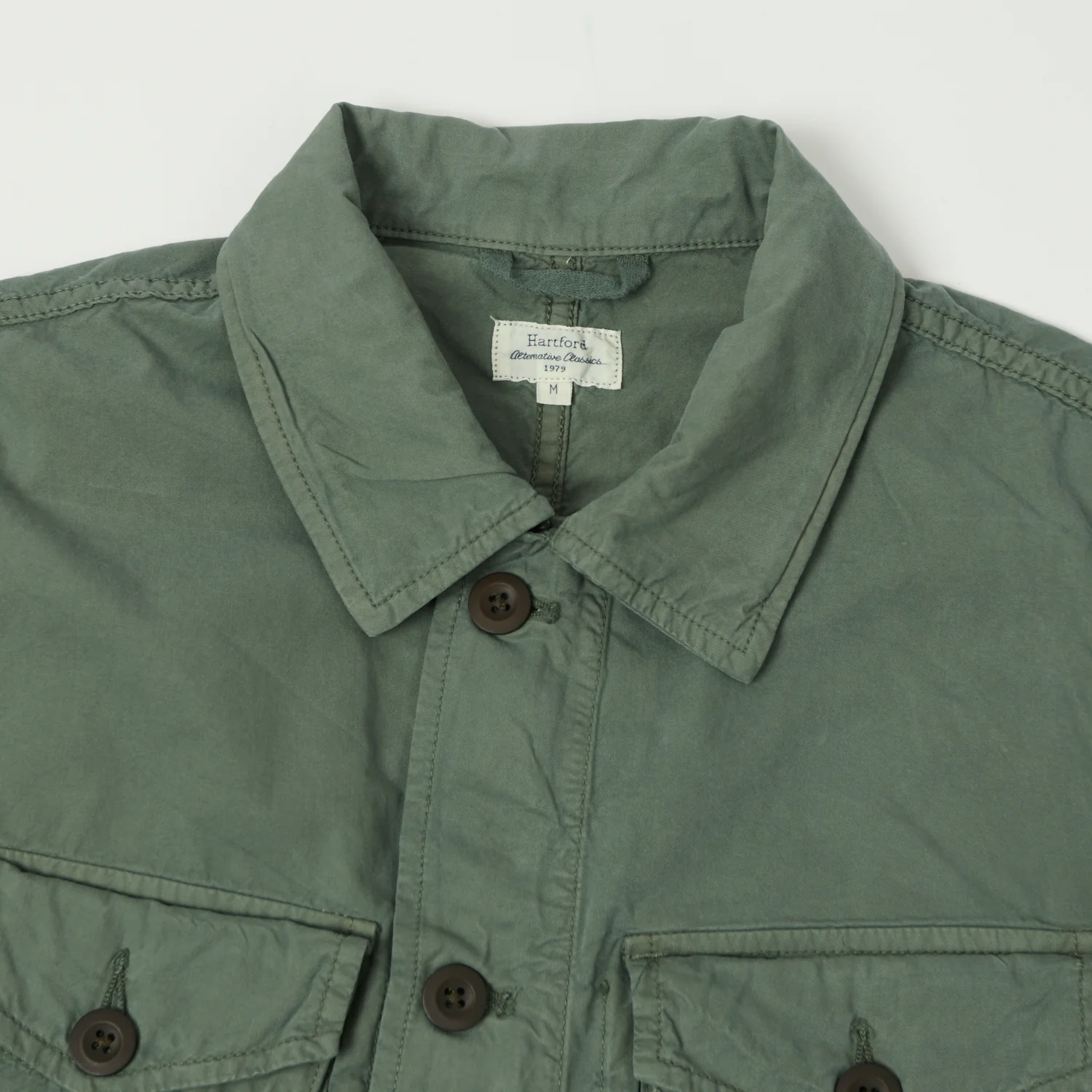 Hartford 'Jonah' Military Worker Jacket - Army - Image 2